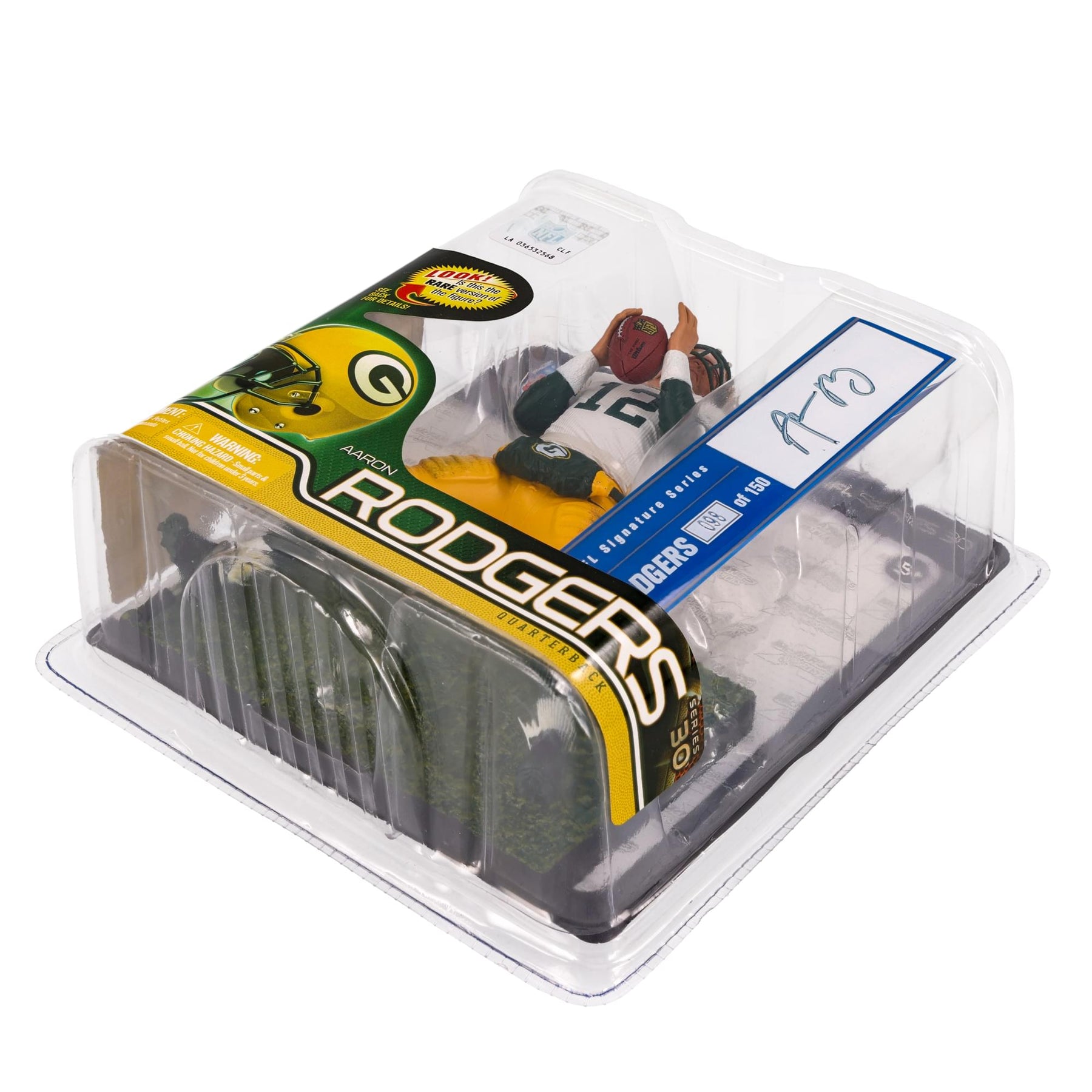 Green Bay Packers McFarlane NFL S30 Figure: Aaron Rodgers (Autograph Chase)