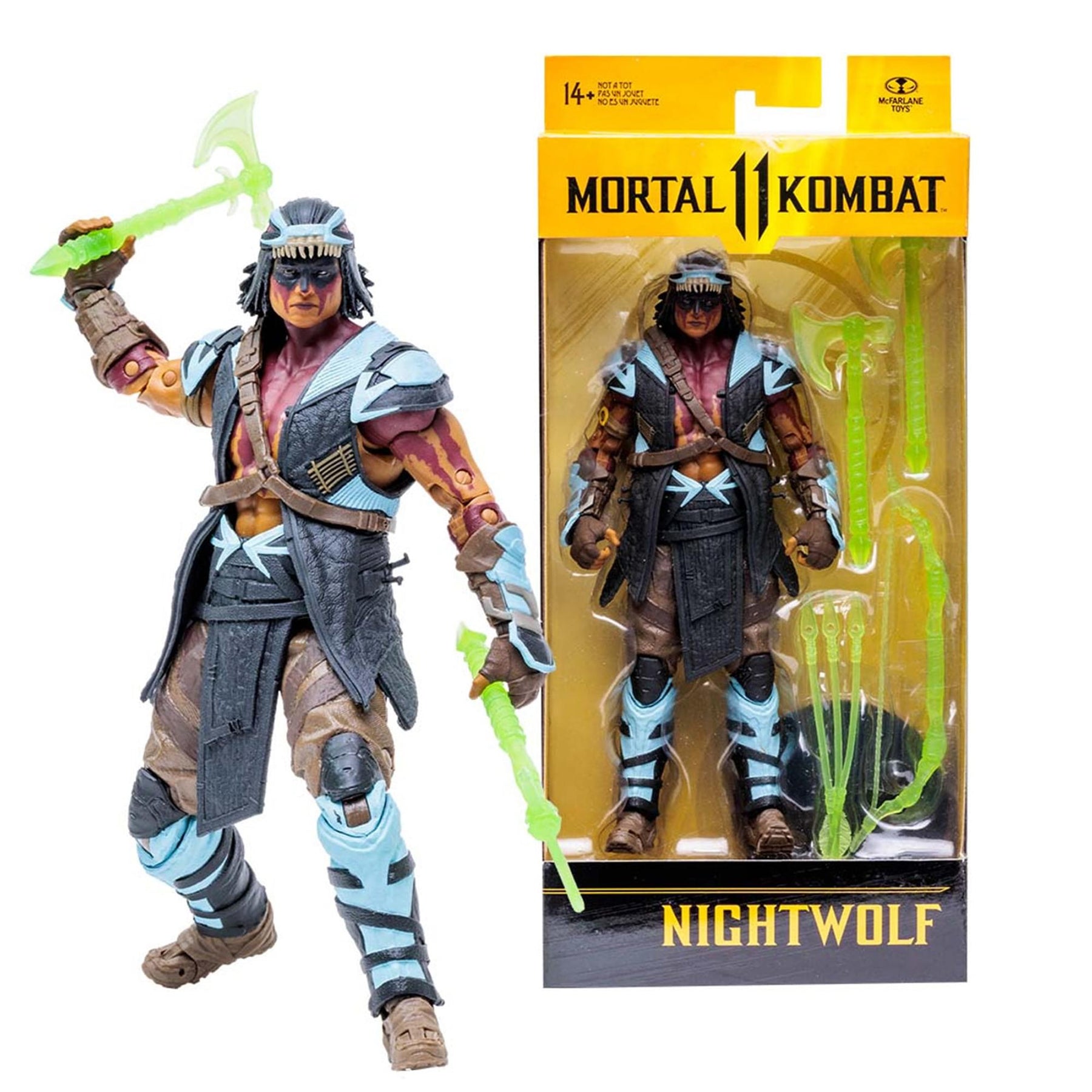 Mortal Kombat 7 Inch Action Figure | Nightwolf
