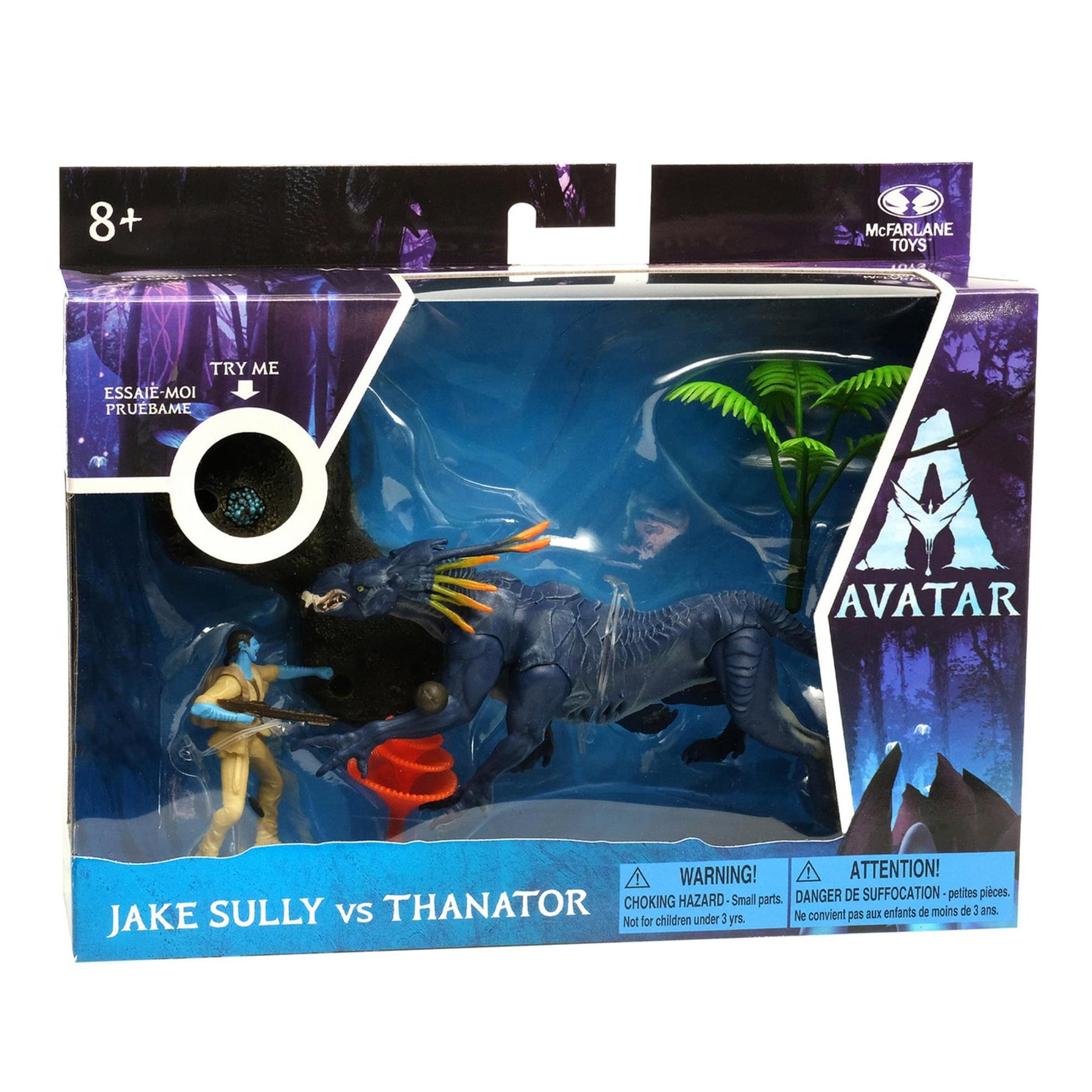 Avatar World of Pandora Figure Set | Jake Vs. Thanator