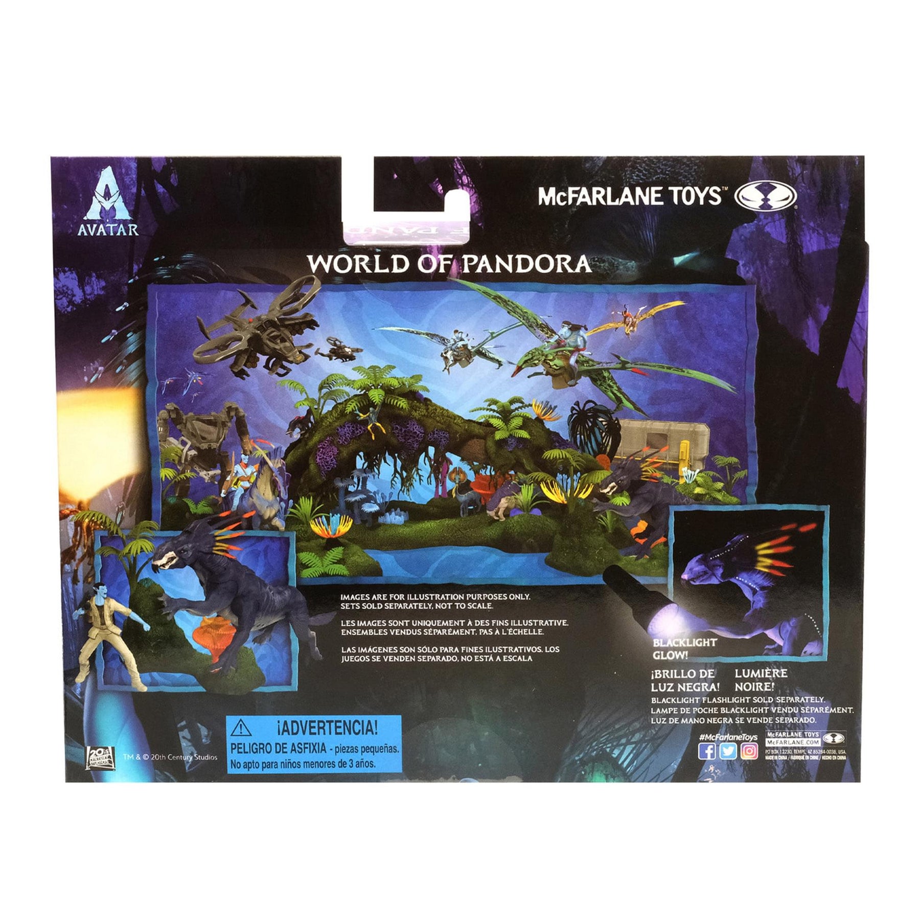 Avatar World of Pandora Figure Set | Jake Vs. Thanator