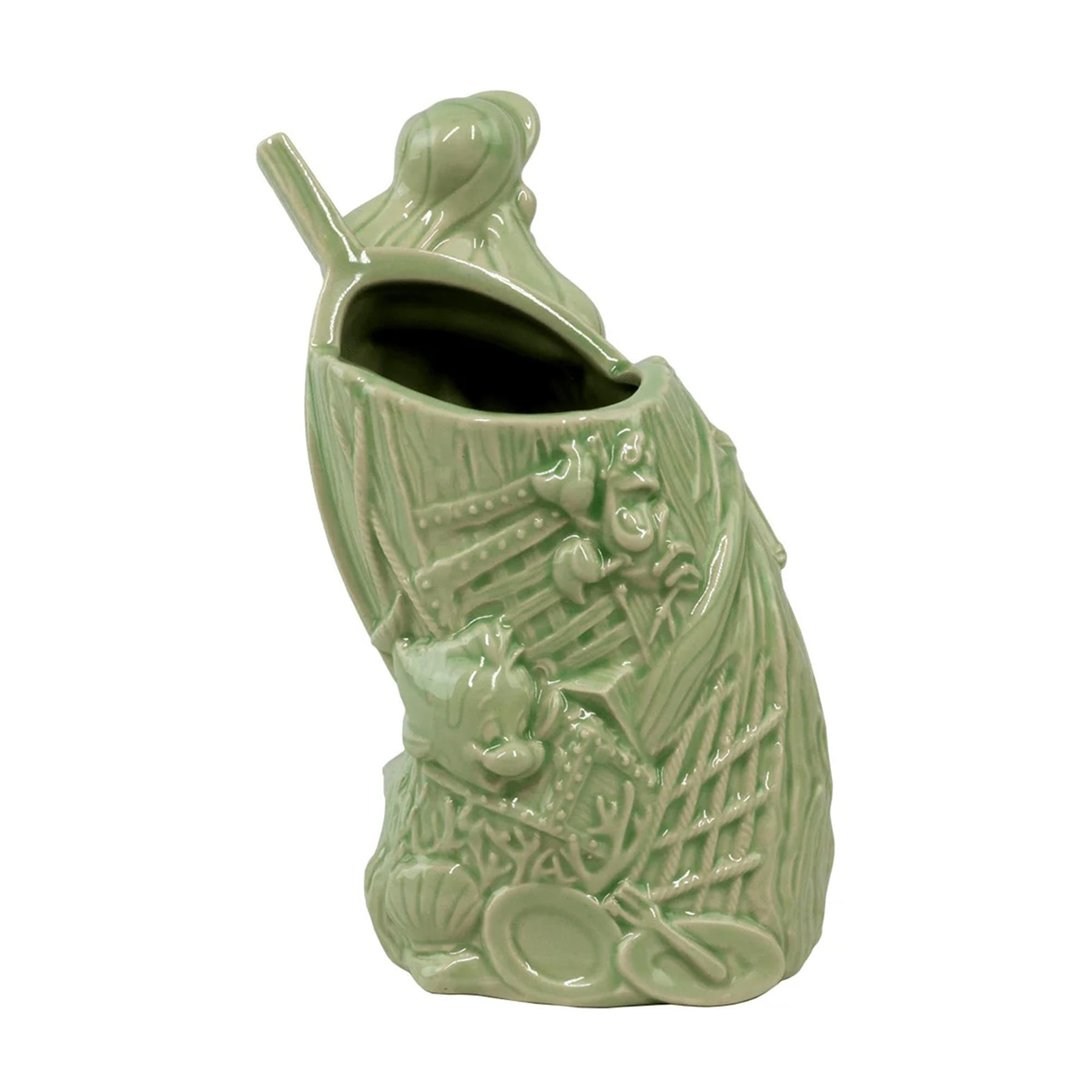 Disney The Little Mermaid Mondo Tee-Kis Ariel Green Ceramic Tiki Mug