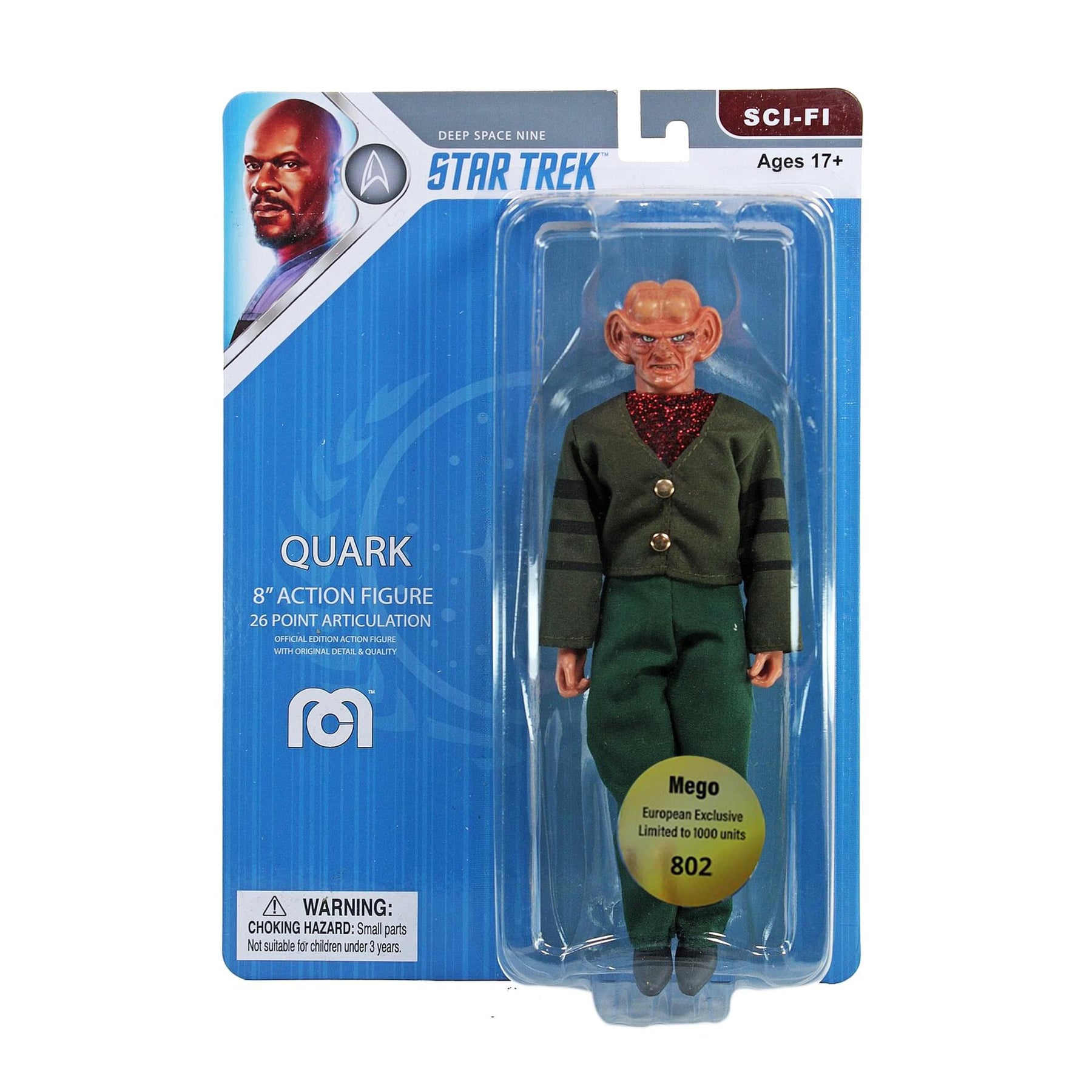 Mego Star Trek Deep Space Nine Quark 8 Inch Action Figure