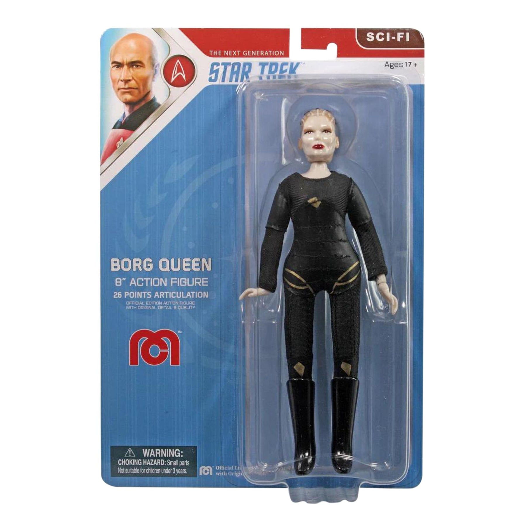 Mego Star Trek TNG Borg Queen 8 Inch Action Figure