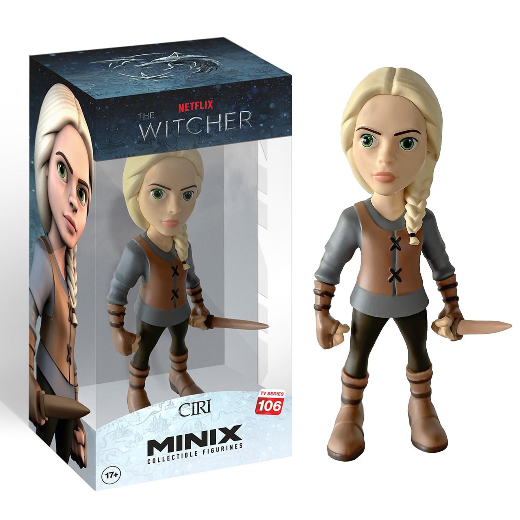 The Witcher Mego Minix 5 Inch Mini Figure | Ciri
