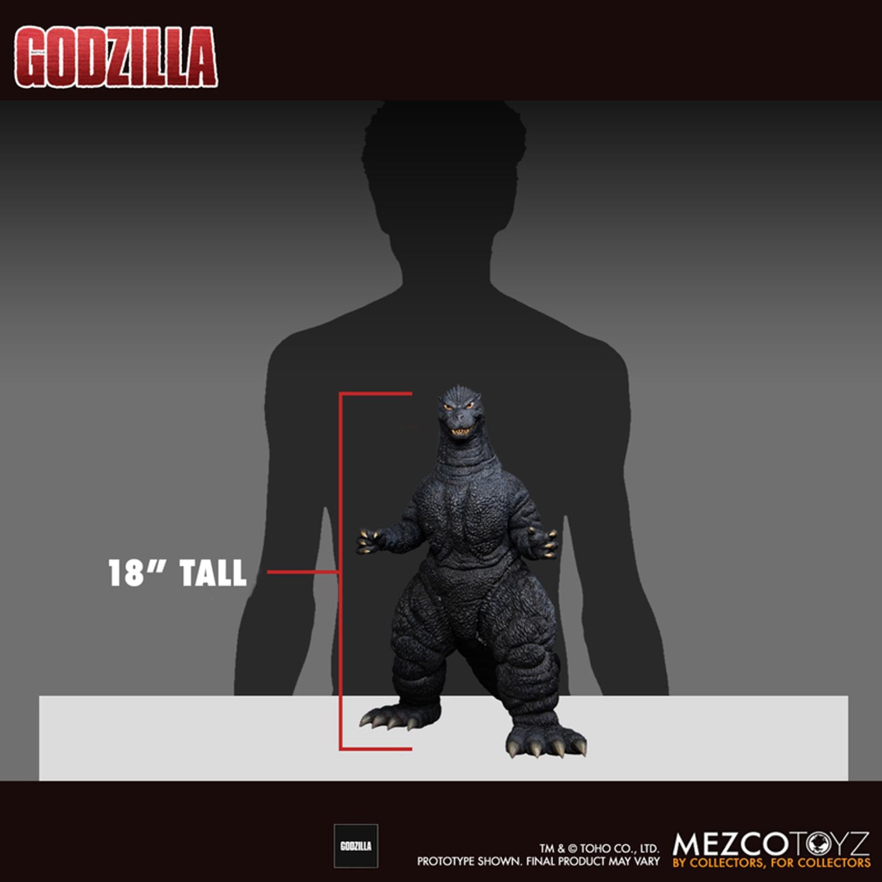 Godzilla Ultimate Light-Up and Sound 18 Inch Mega-Scale Action Figure