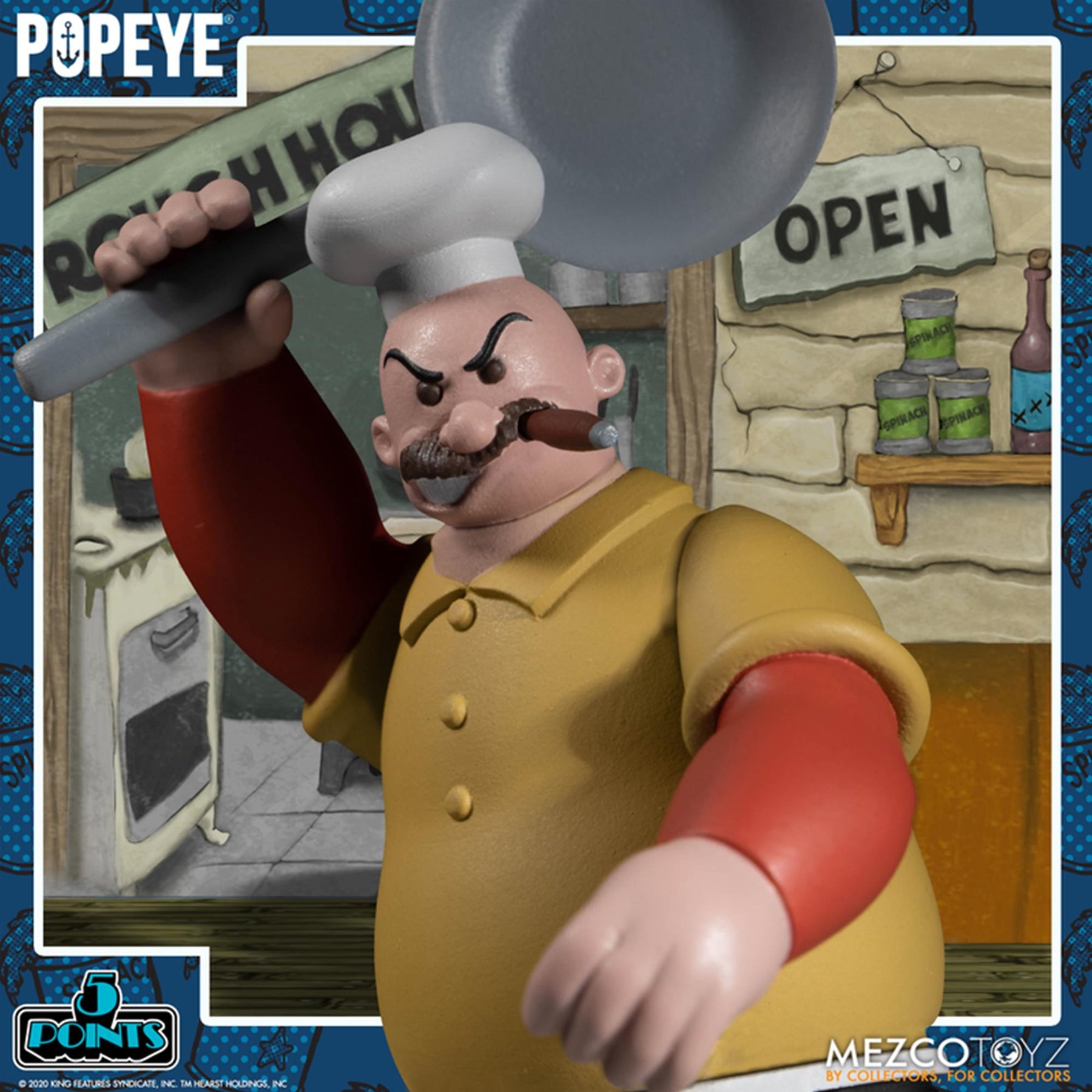 Popeye 5 Points Deluxe Action Figure Box Set