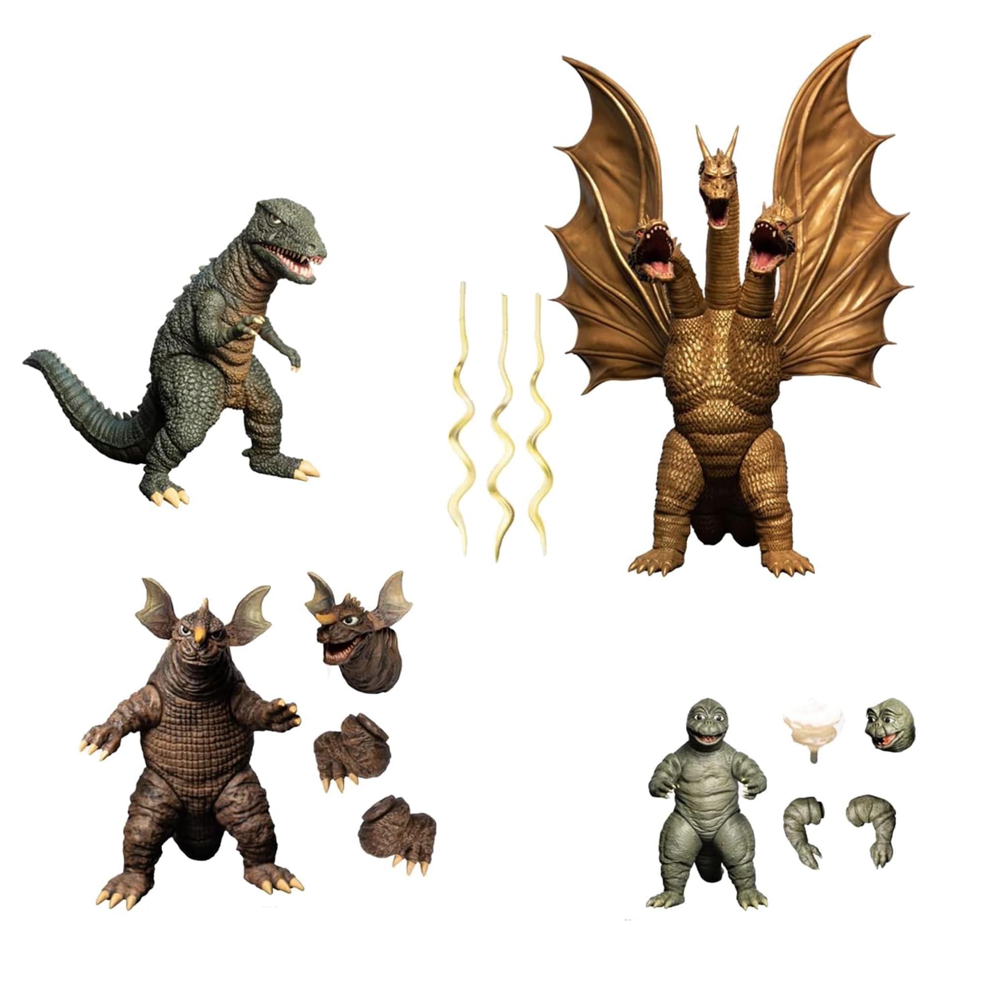 destroy all monsters 1968 Godzilla Destroy All Monsters (1968) 5 Points XL Round 2 Boxed Set