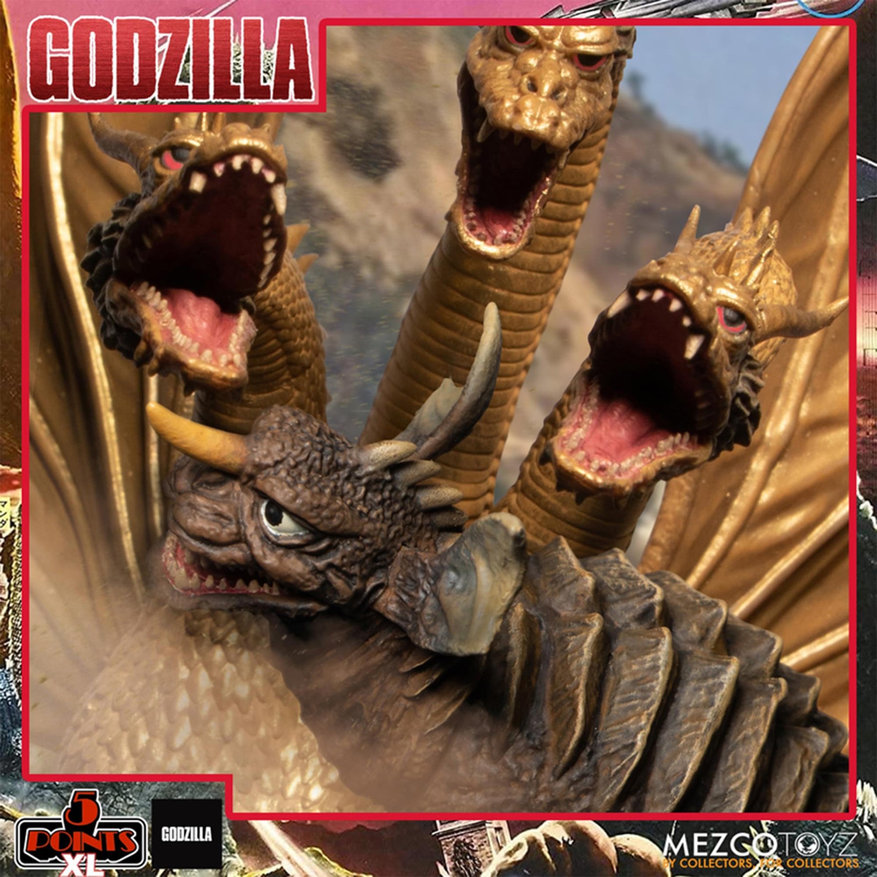 Godzilla Destroy All Monsters (1968) 5 Points XL Round 2 Boxed Set