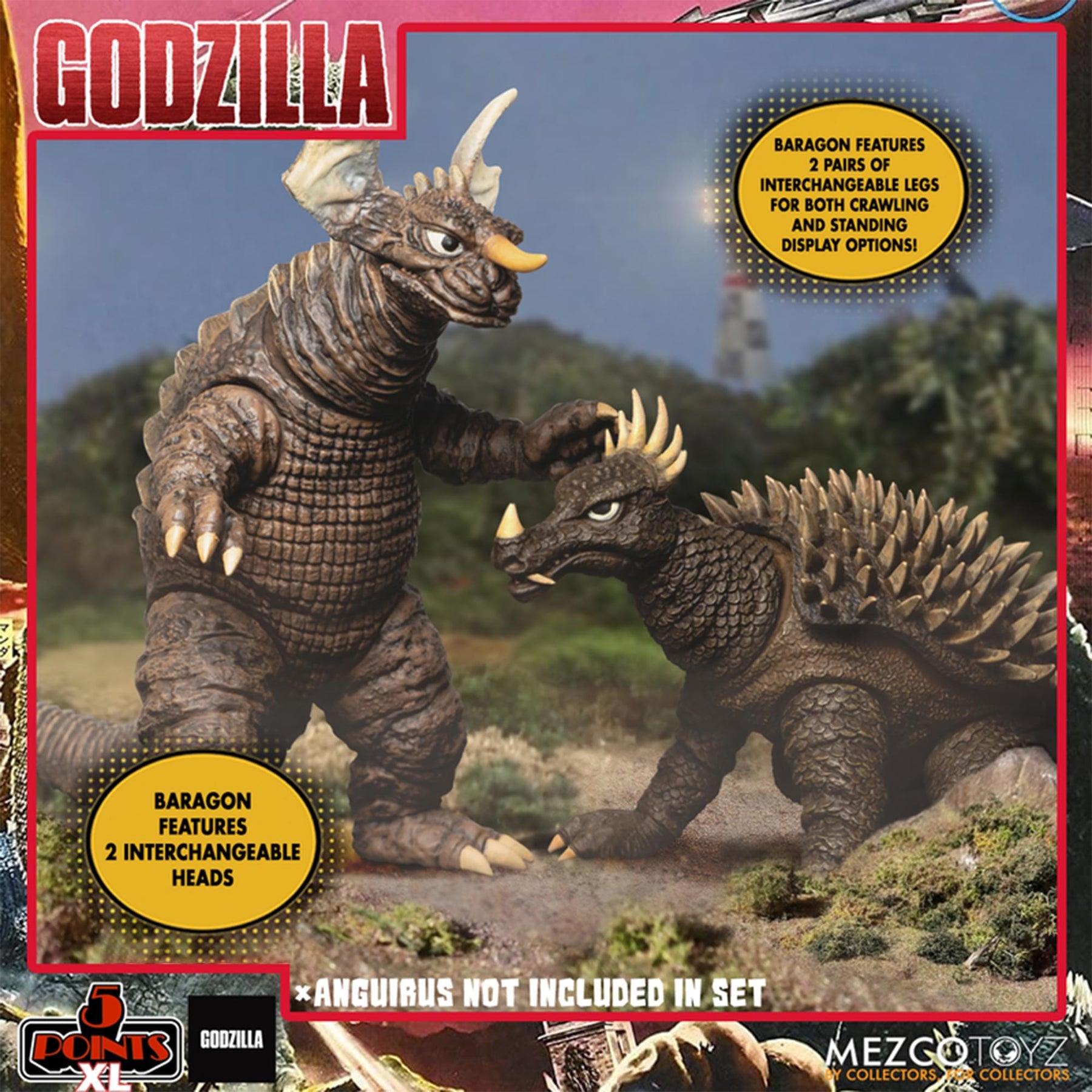 Godzilla Destroy All Monsters (1968) 5 Points XL Round 2 Boxed Set