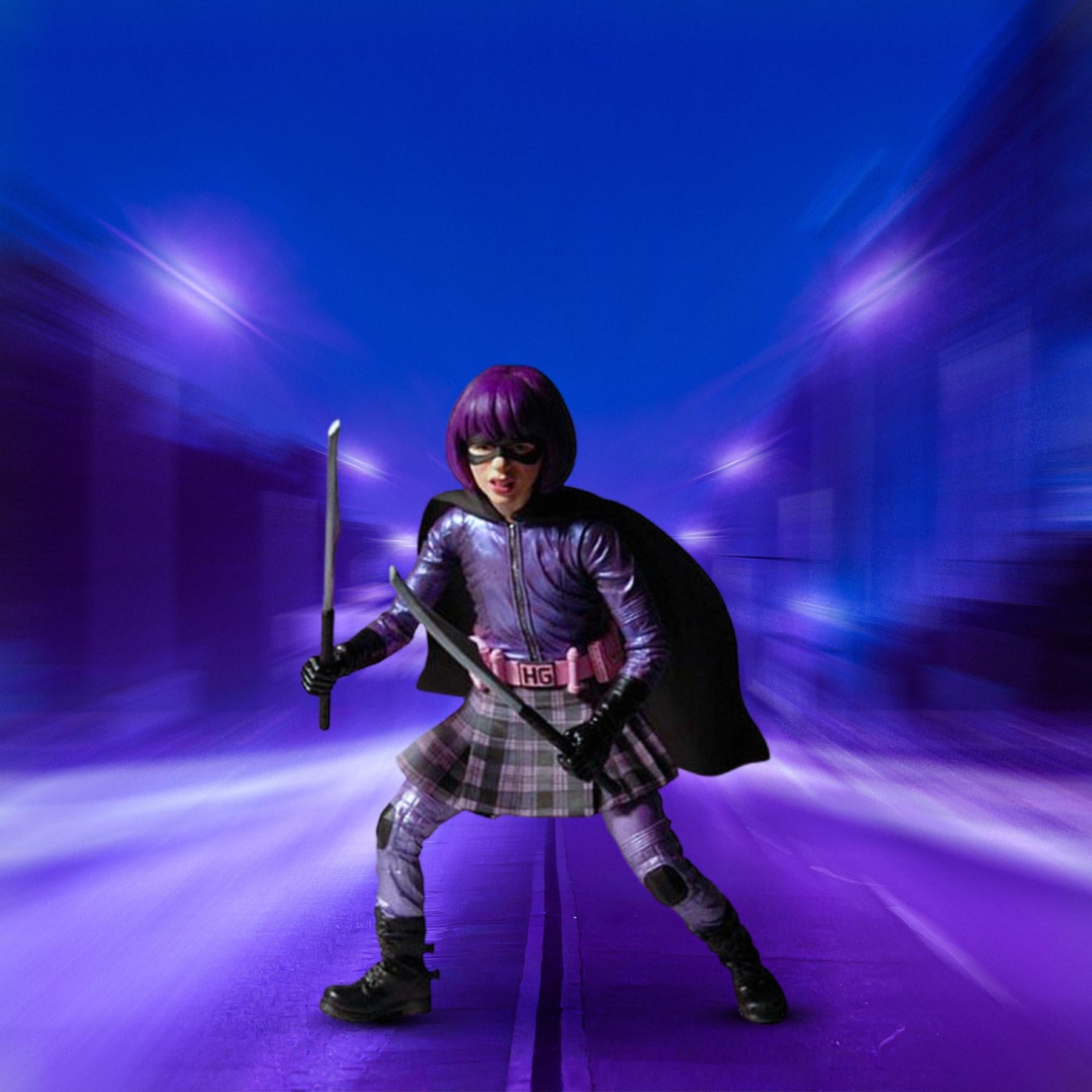 Kick Ass 6" Action Figure Hit-Girl