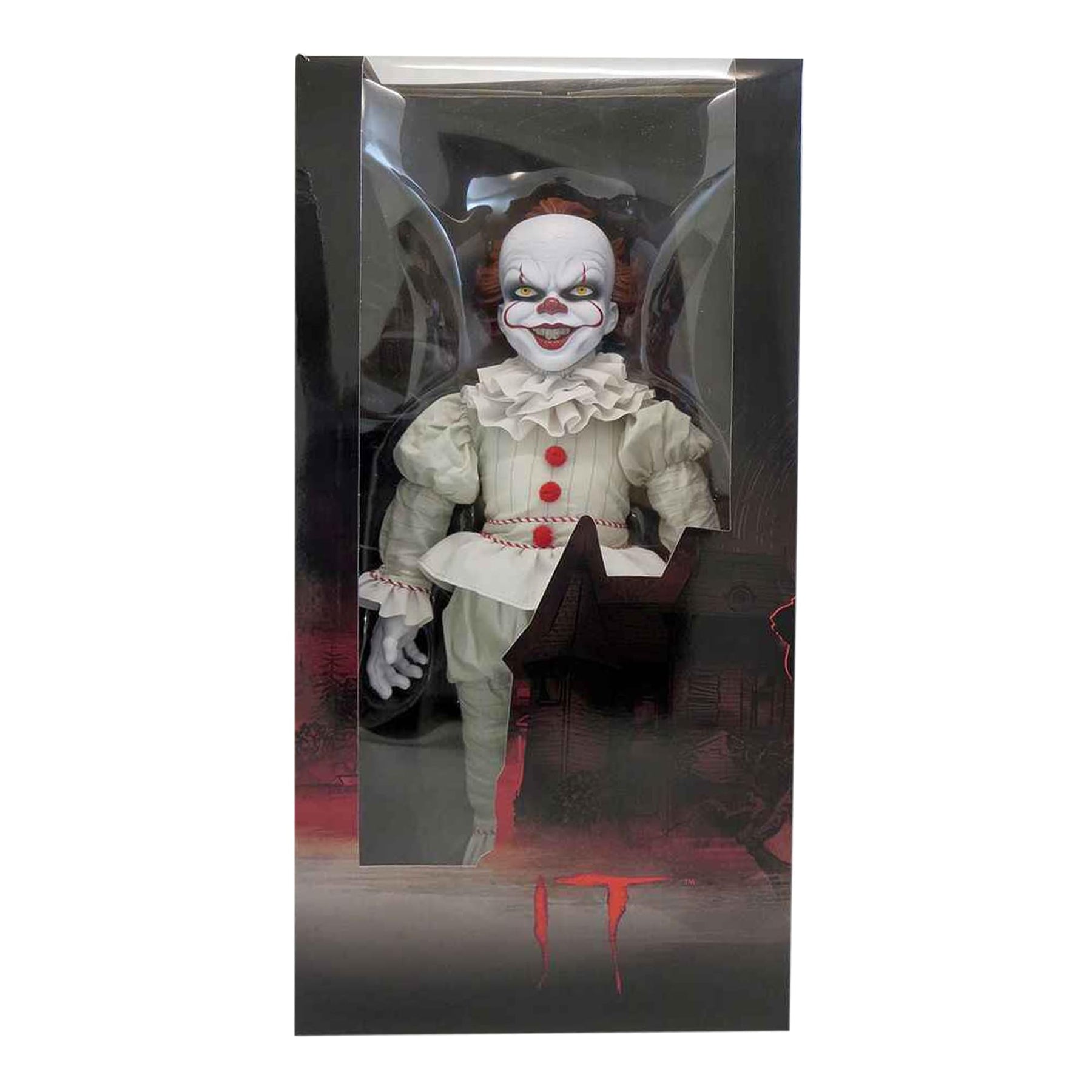 IT 2017 Pennywise Mezco Deigner Series 18 Inch Roto Plush