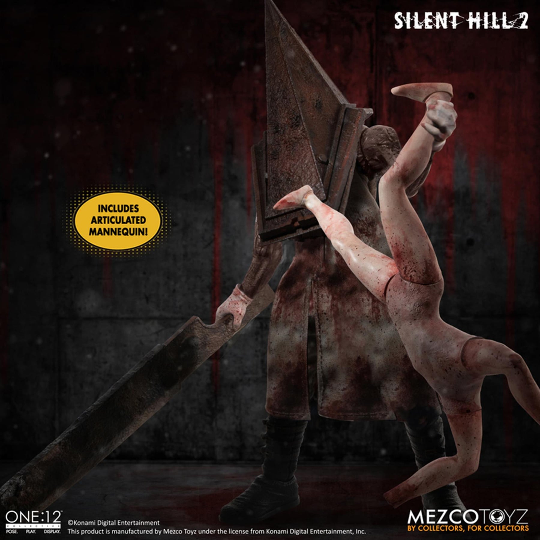 Silent Hill 2 One:12 Collective | Red Pyramid Thing