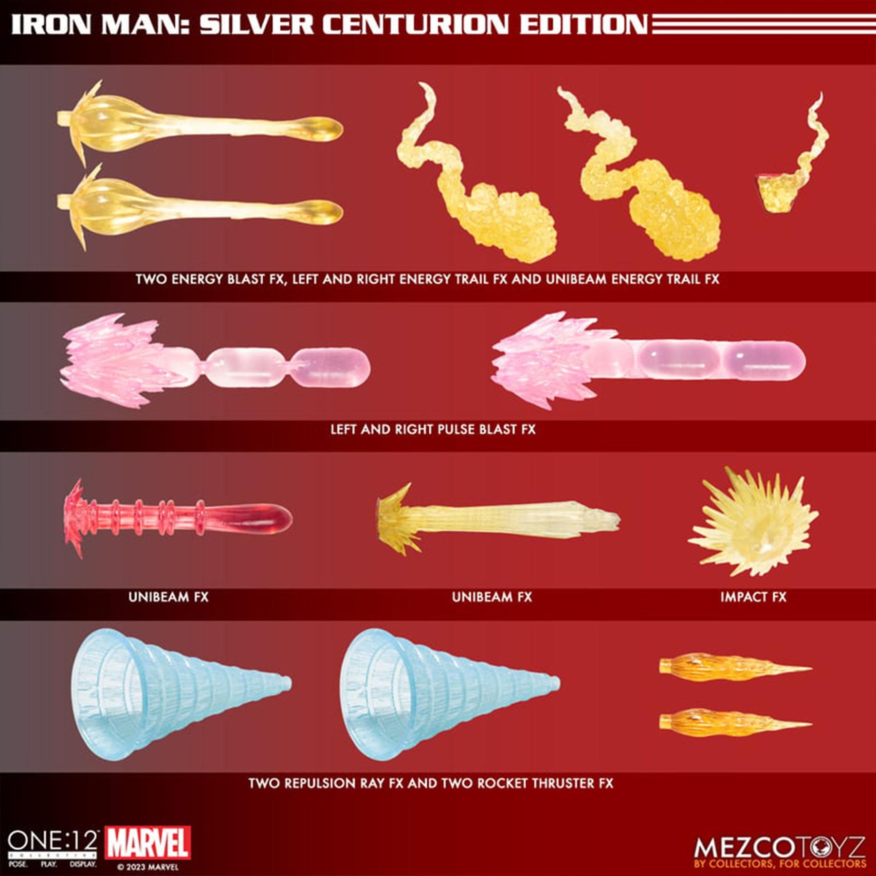 Marvel One:12 Collective | Iron Man: Silver Centurion Edition