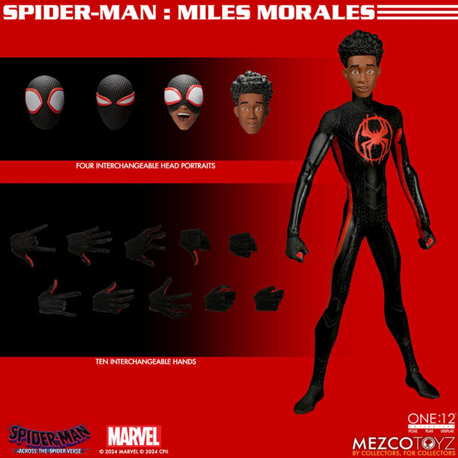 Marvel One:12 Collective Spider-Man Miles Morales Action Figure
