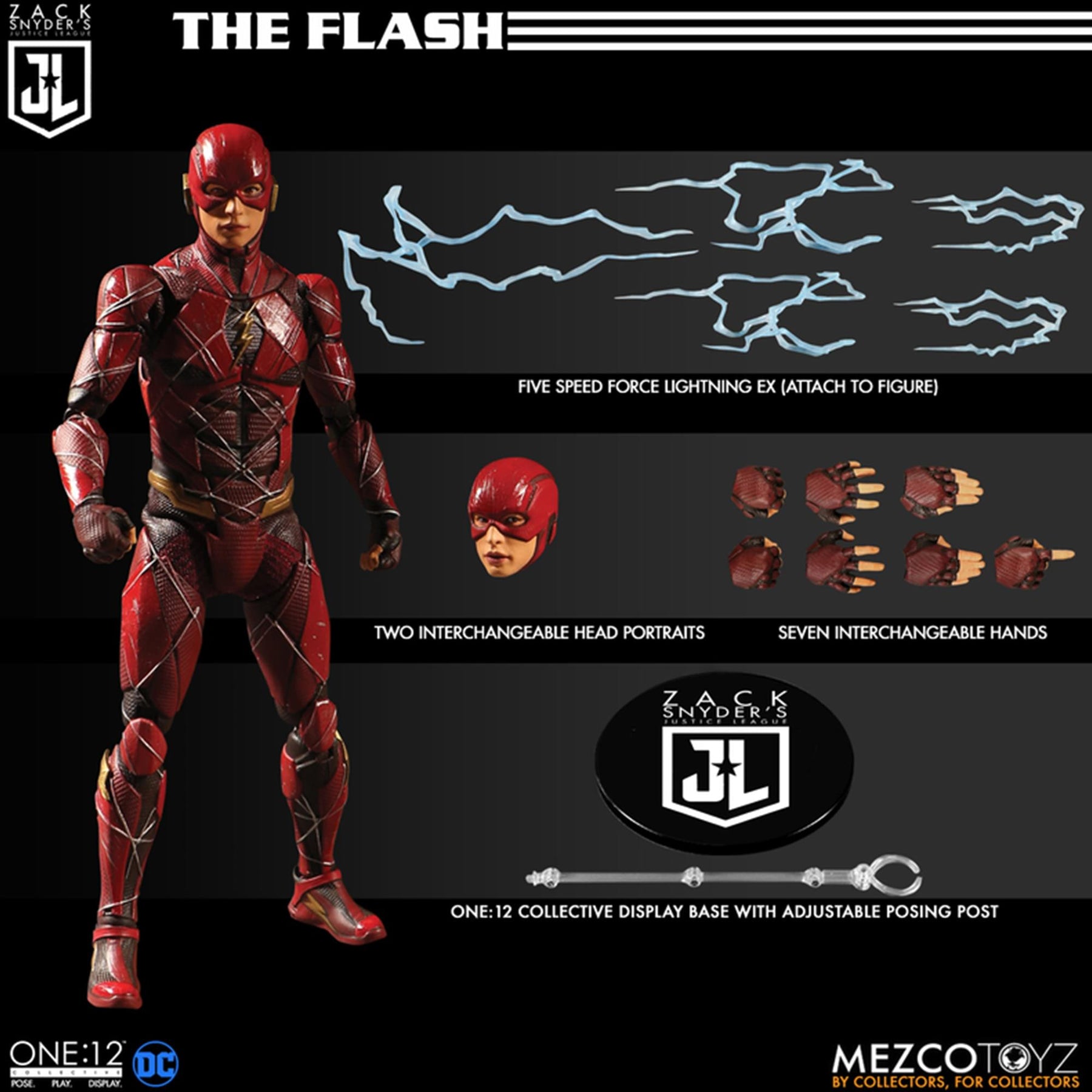 DC Justice League Deluxe One:12 Collective Steel Boxed Set