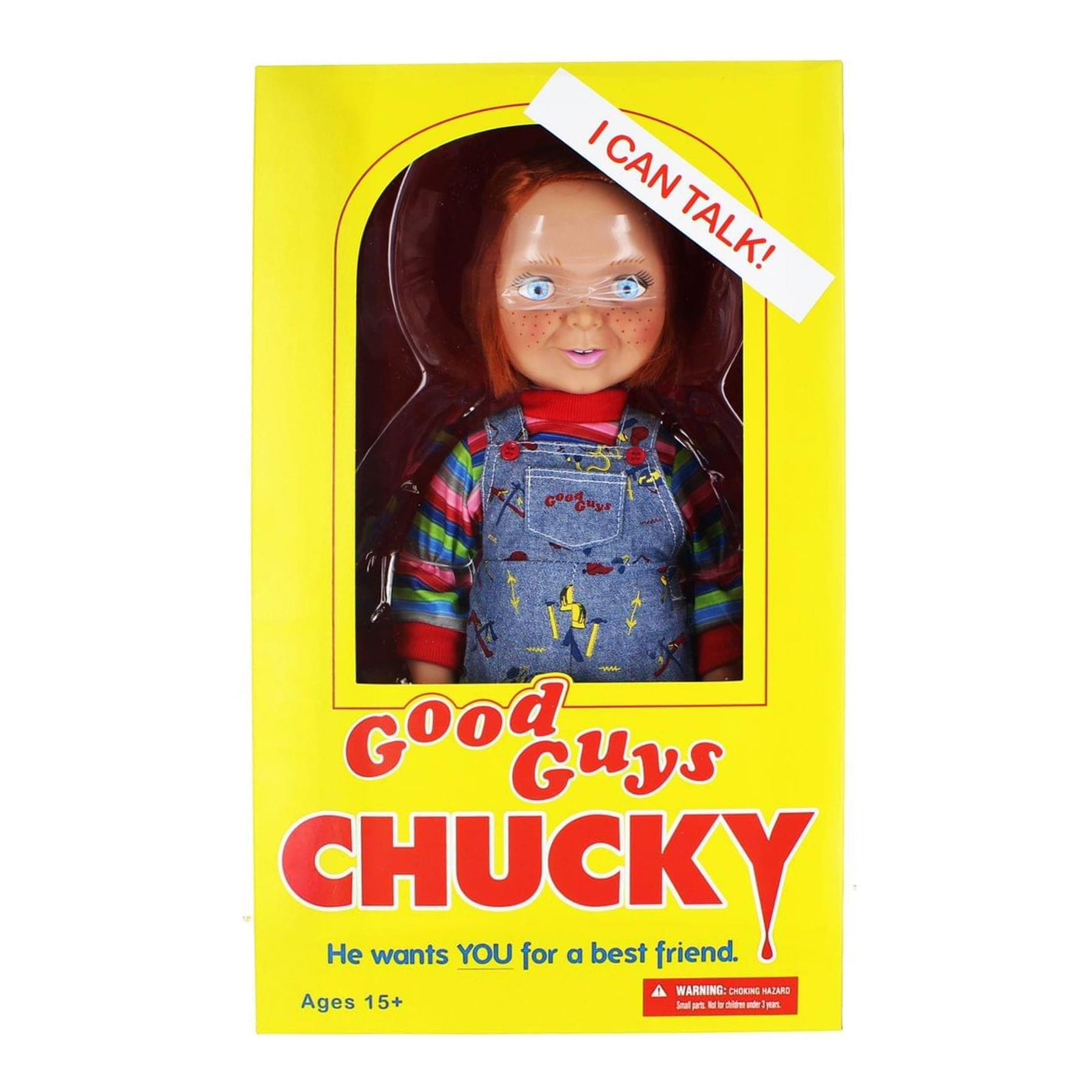 Mezco Toyz Child's Play Good Guys Chucky 15" Talking Doll