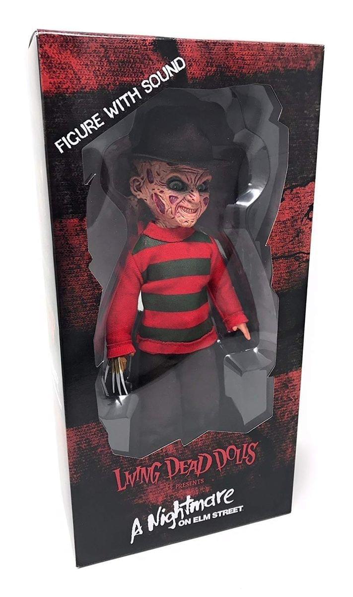 Mezco Living Dead Doll A Nightmare On Elm Street Freddy Krueger Talking Doll