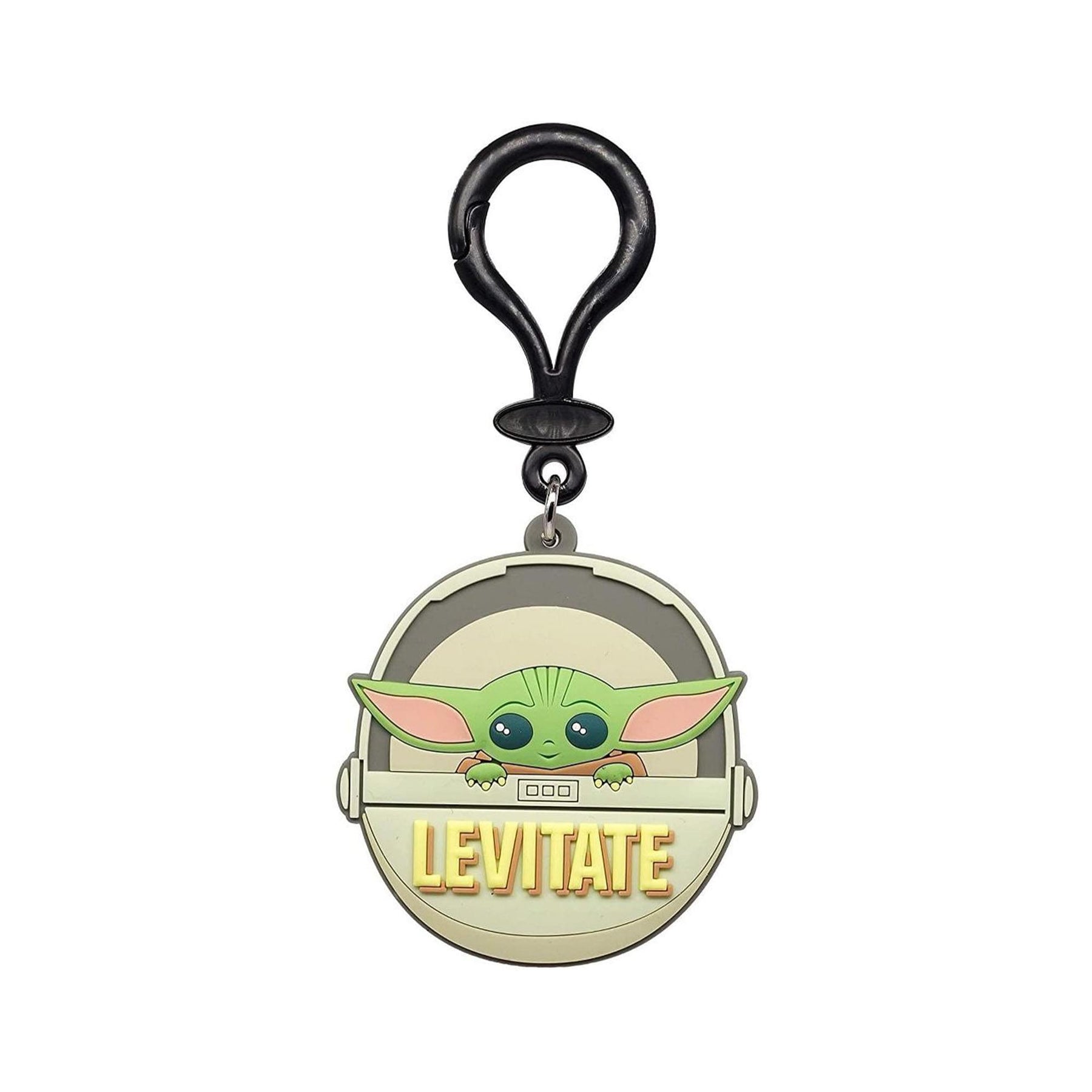 Star Wars The Mandalorian Soft Touch PVC Bag Clip | The Child Levitate
