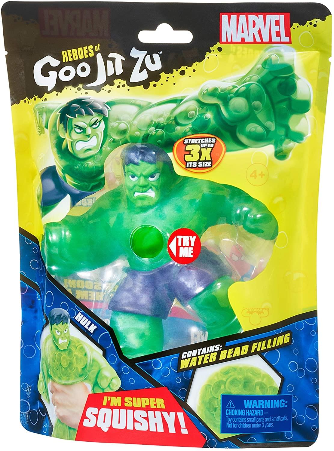 Marvel Heroes of Goo Jit Zu Squishy Figure | Hulk