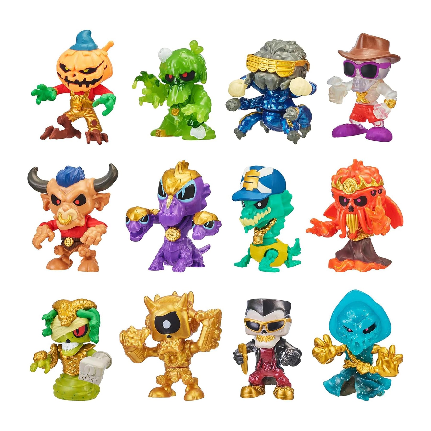 Treasure X S7 Mini Monsters Action Figure Set