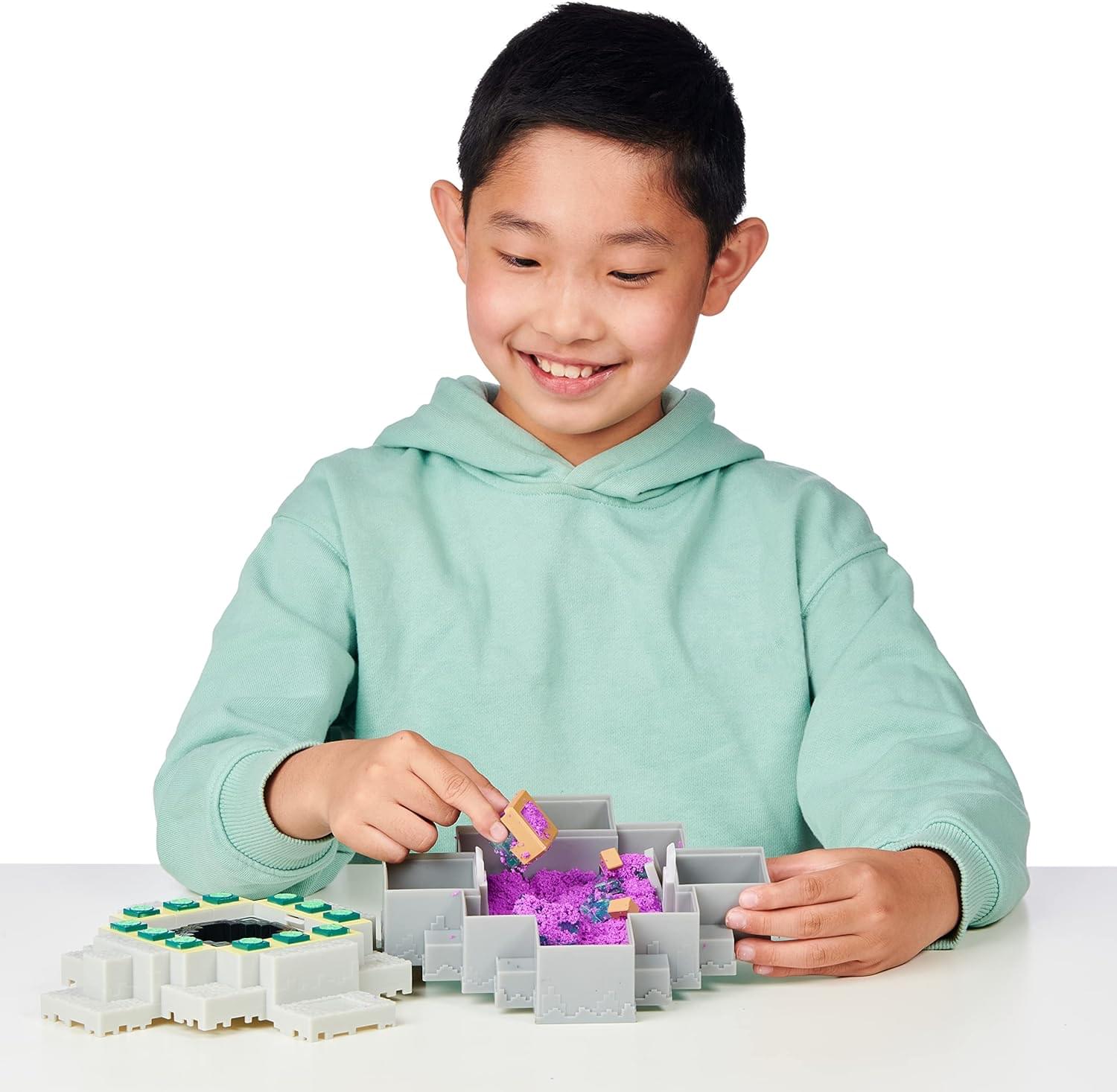 Treasure X Minecraft Caves & Cliffs Ender Dragon Playset