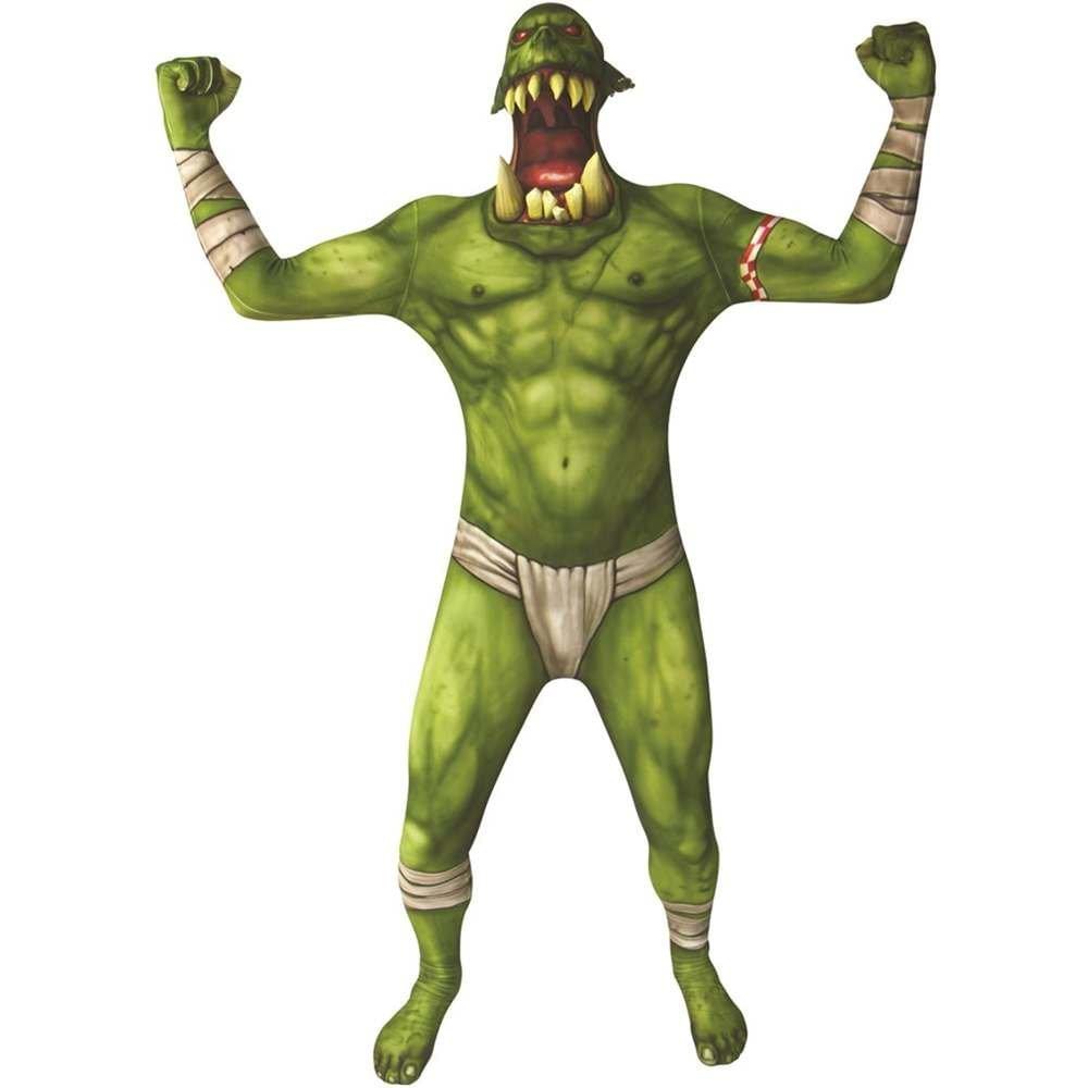 Jaw Dropper Green Morphsuit Costume Child