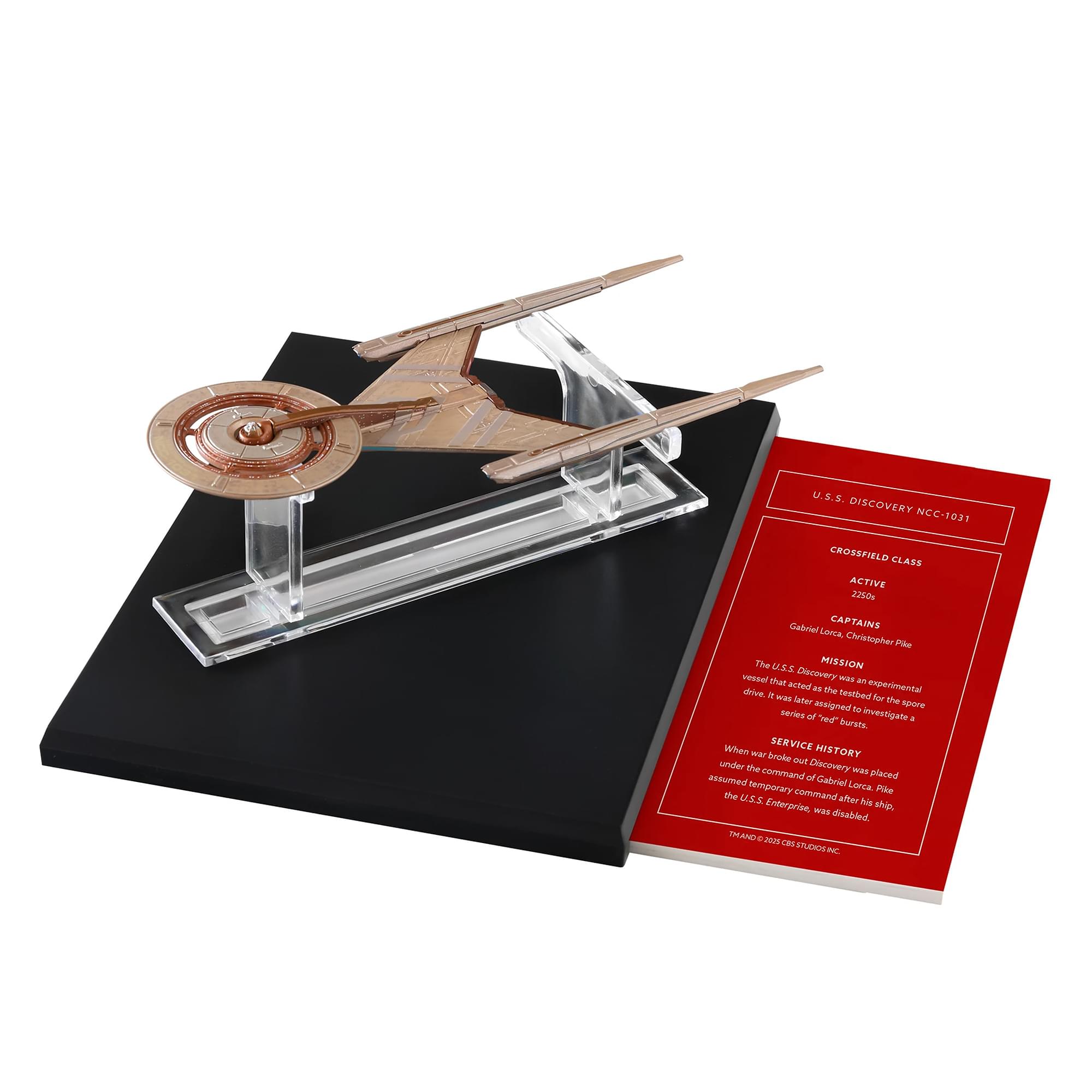 Star Trek Starship Library Collection | Discovery NCC-1031 | Free Ship