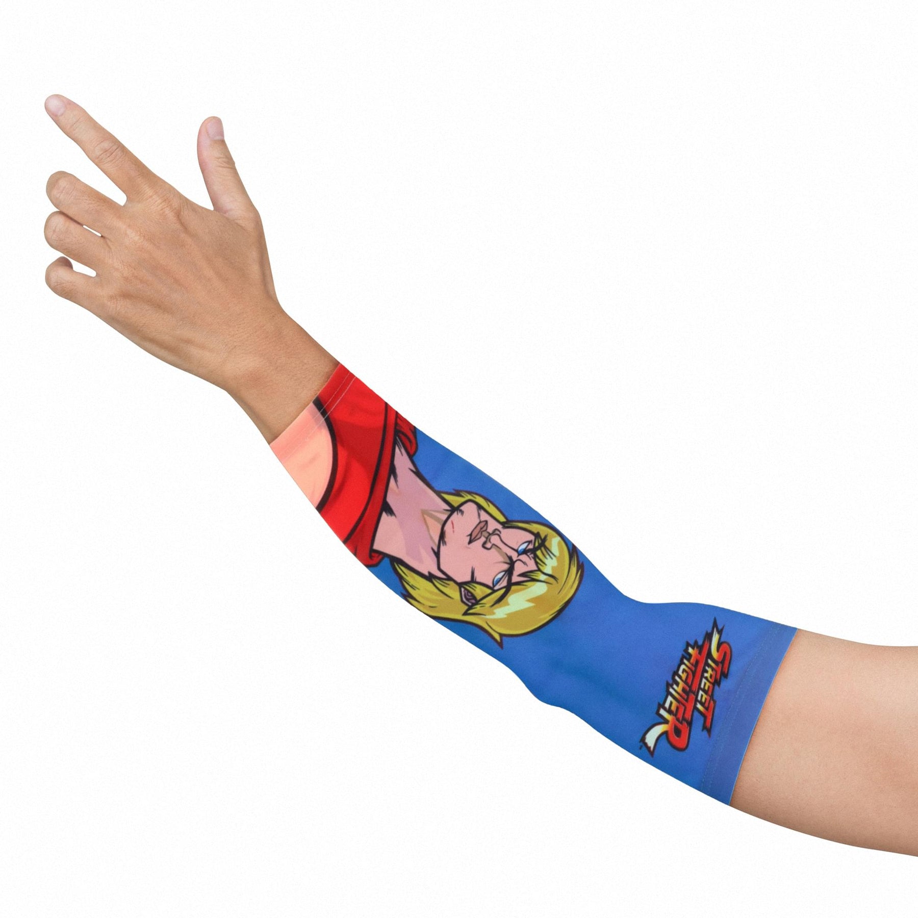 Street Fighter Adult Costume Arm Sleeves, Ken