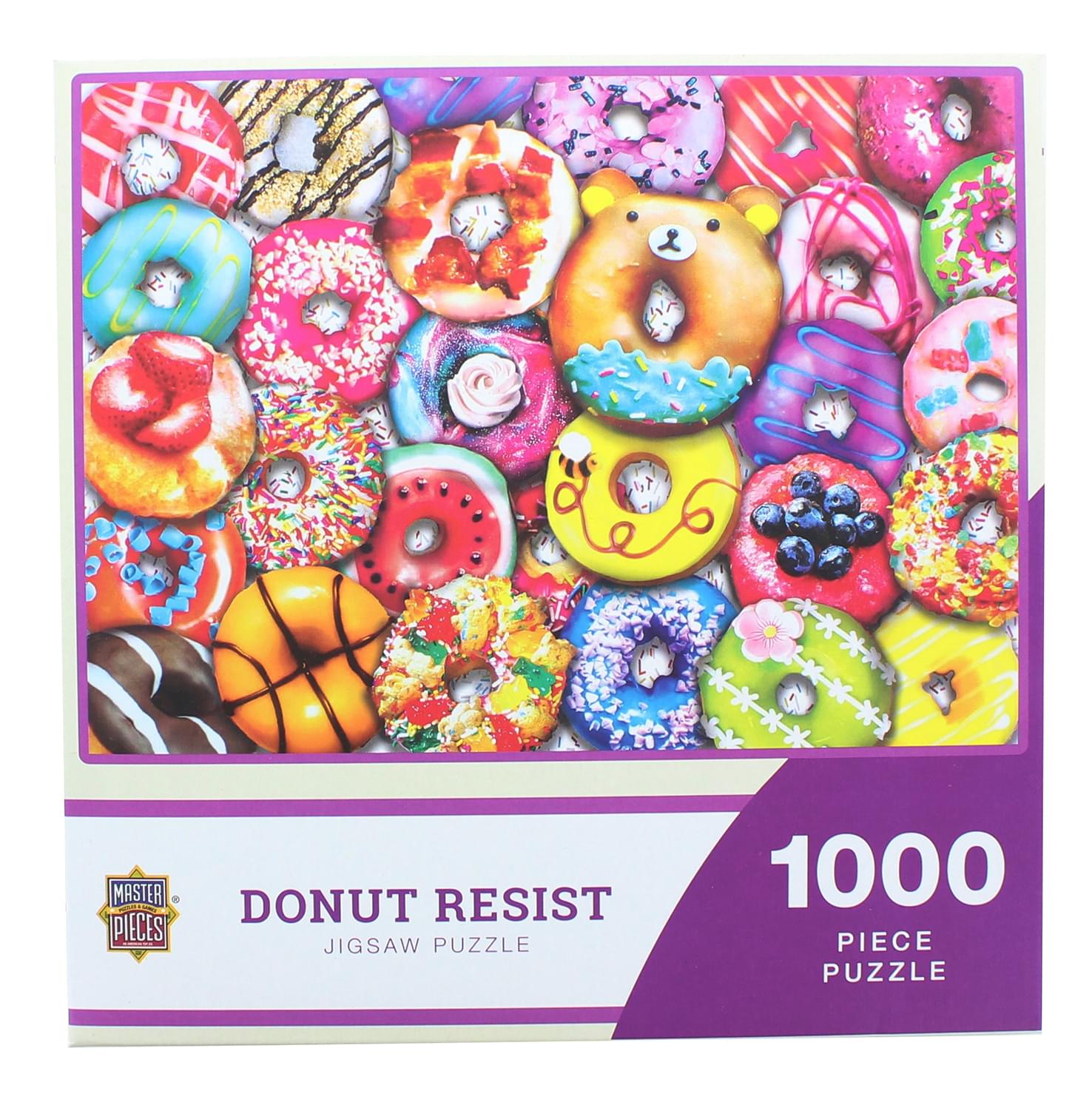 MasterPieces 1000 Piece Jigsaw Puzzle | Donut Resist