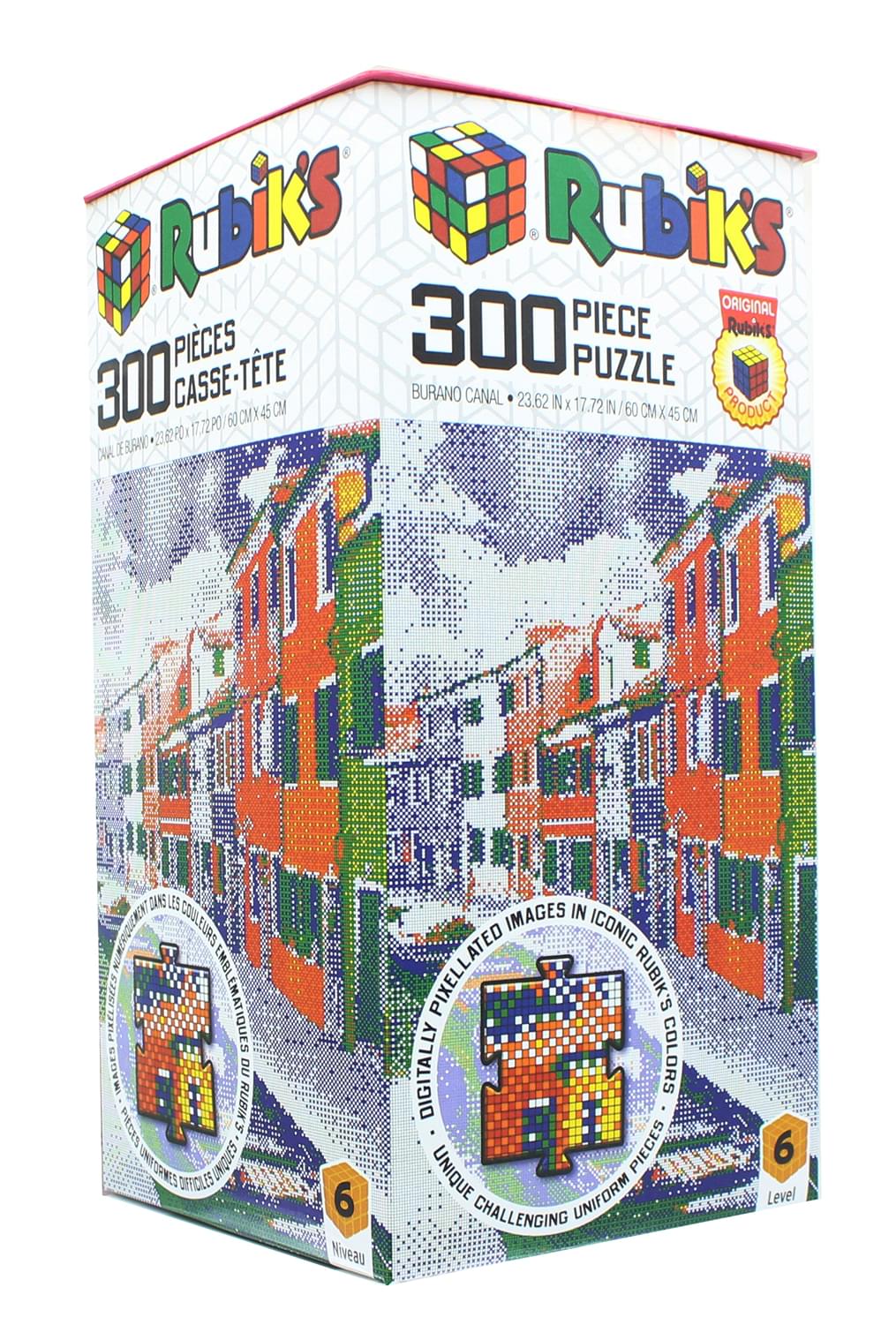 Rubiks 300 Piece Jigsaw Puzzle | Burano Canal