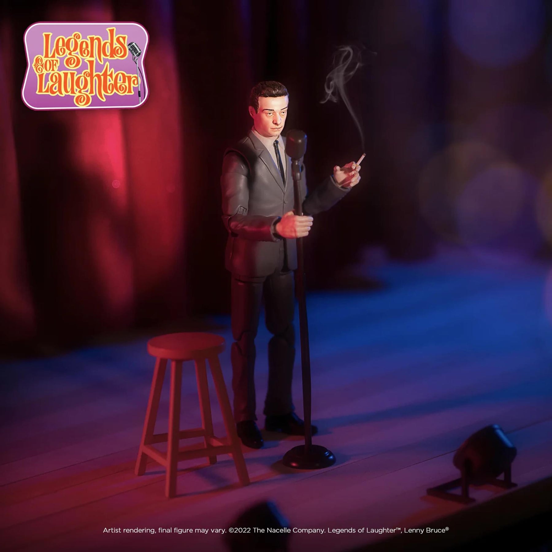 Legends of Laughter 6 Inch Action Figure | Lenny Bruce