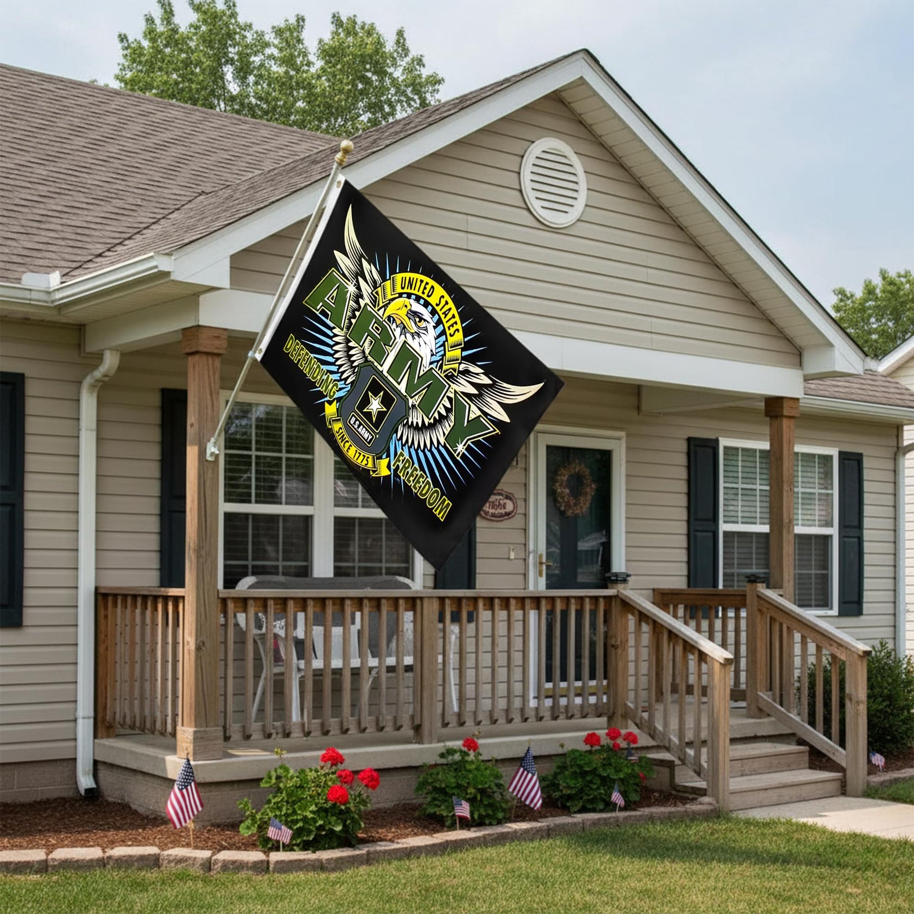 U.S. Army Defending Freedom Flag (3'x5')
