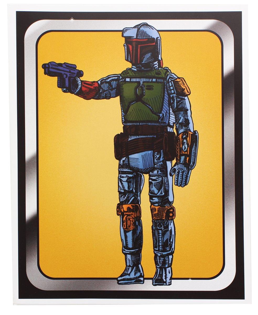 Star Wars Boba Fett 8x10 Print by Russ Moore (Nerd Block) | Free Shipp, image size:984x1200