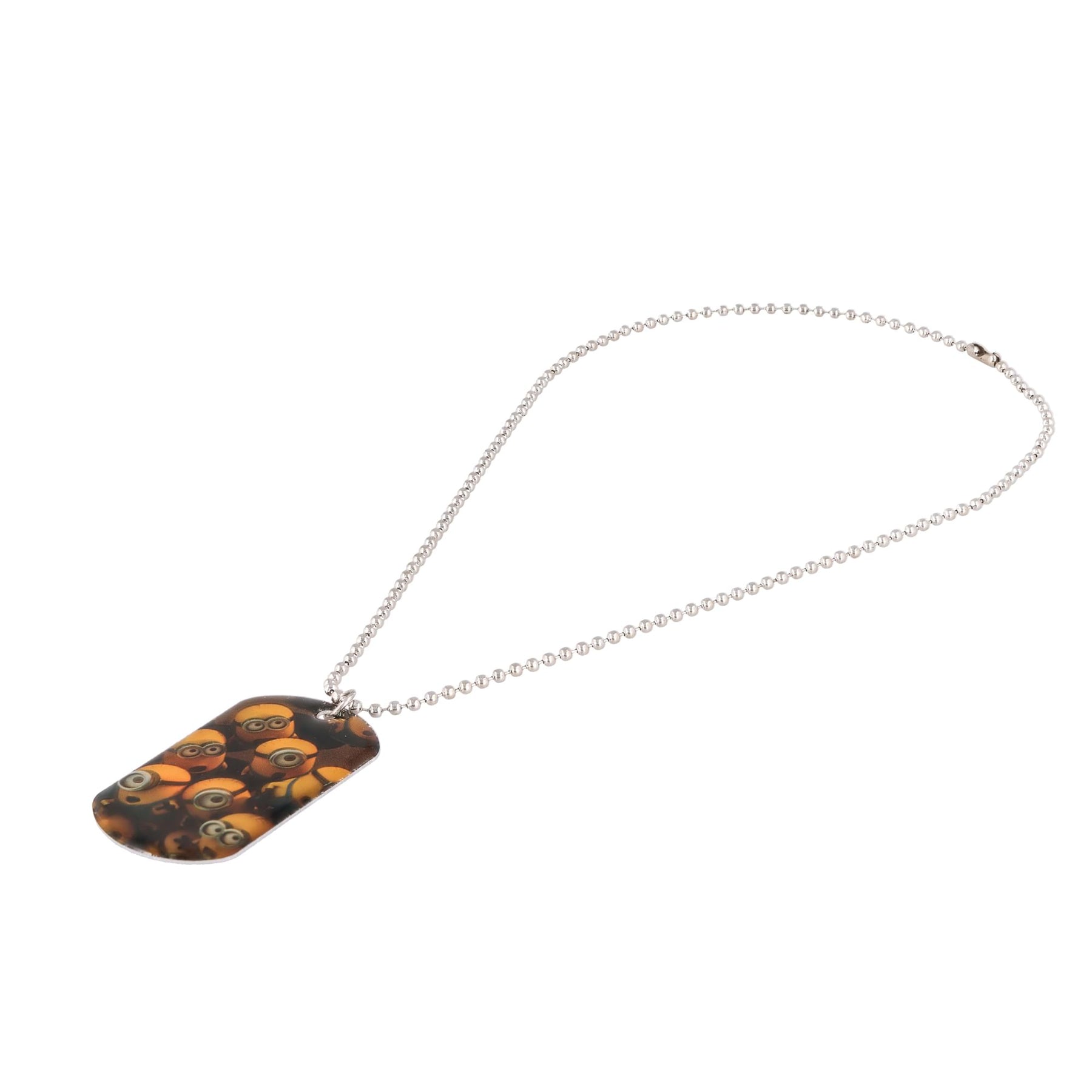 Despicable Me Dog Tag Necklace - Minions