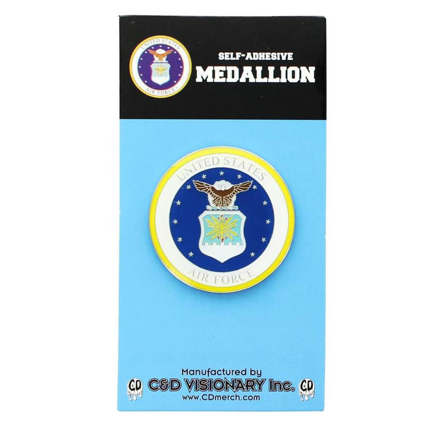 U.S. Air Force Self-Adhesive Medallion
