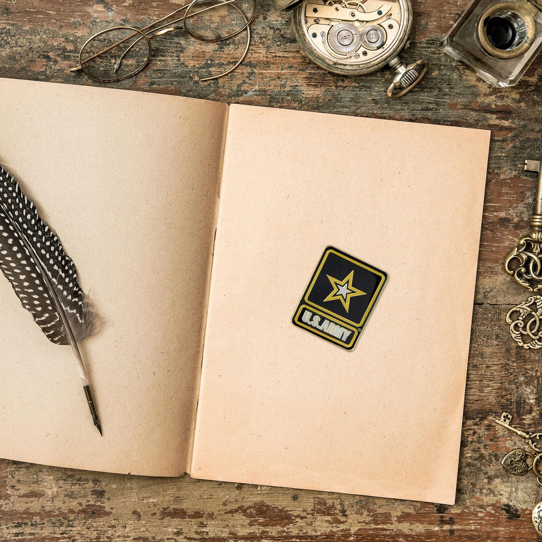 U.S. Army Self-Adhesive Medallion