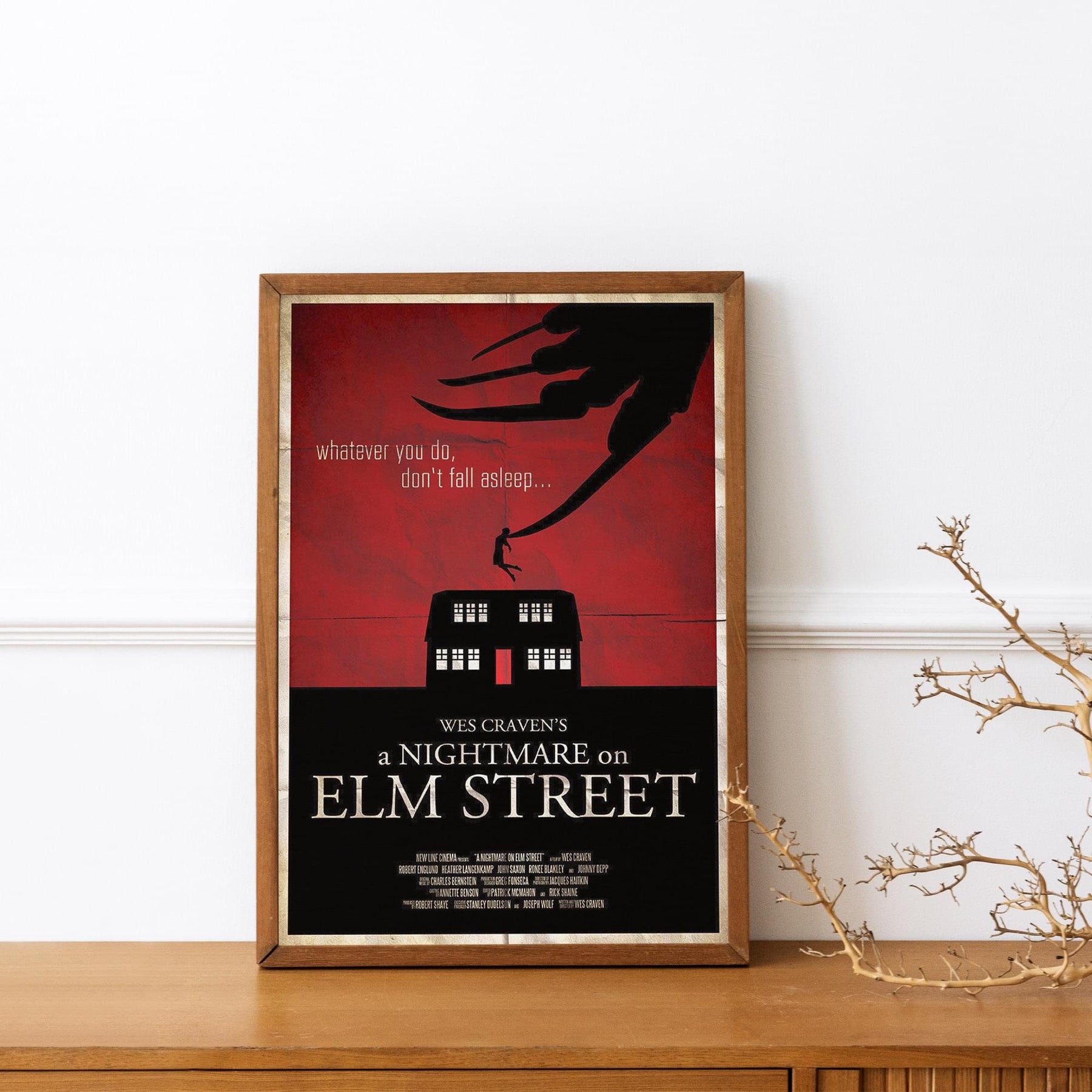 A Nightmare on Elm Street 12"x17" Movie Poster (Nerd Block Exclusive)