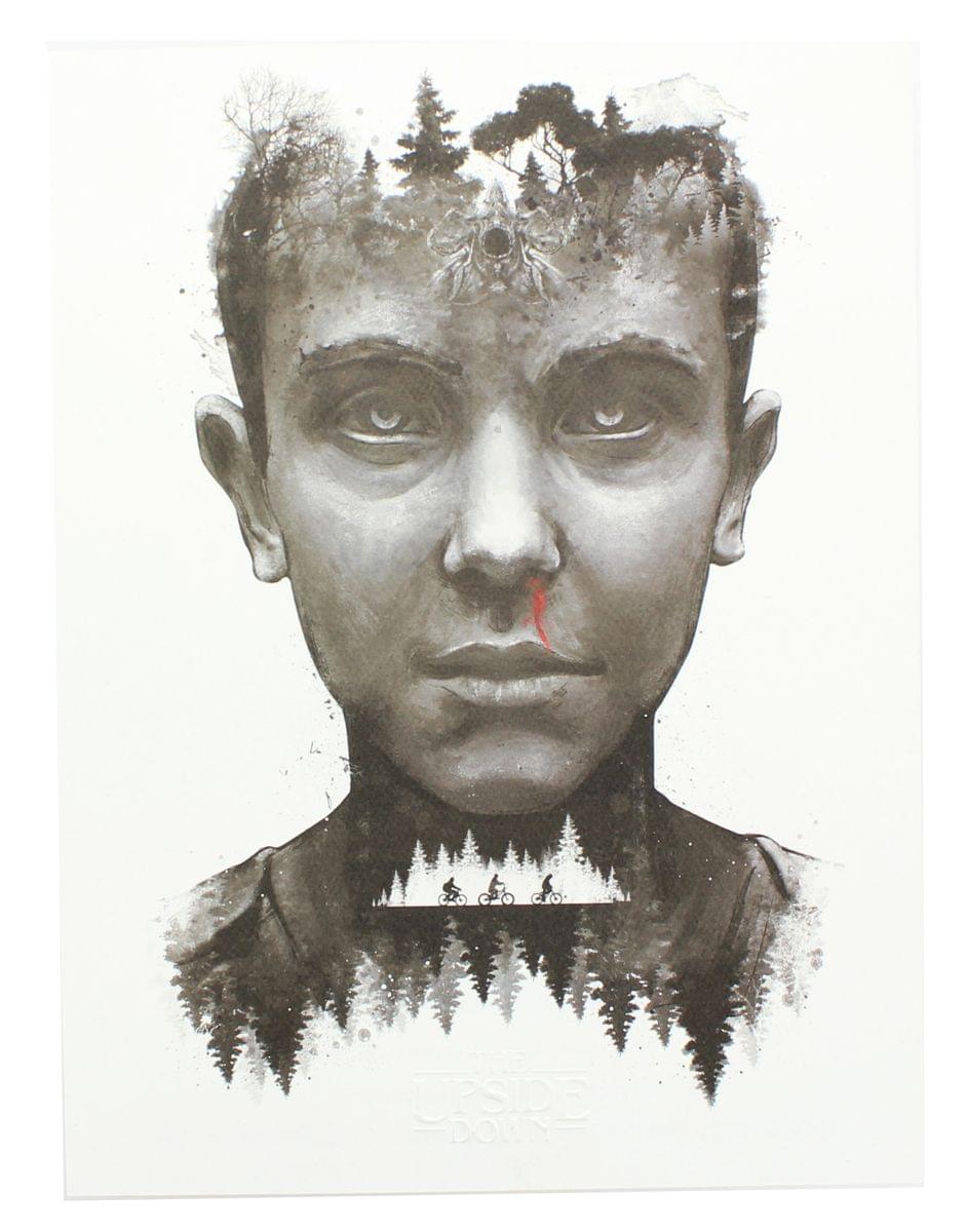Stranger Things 8x10 Art Print by Barrett Biggers (Sci-Fi Block Exclusive)