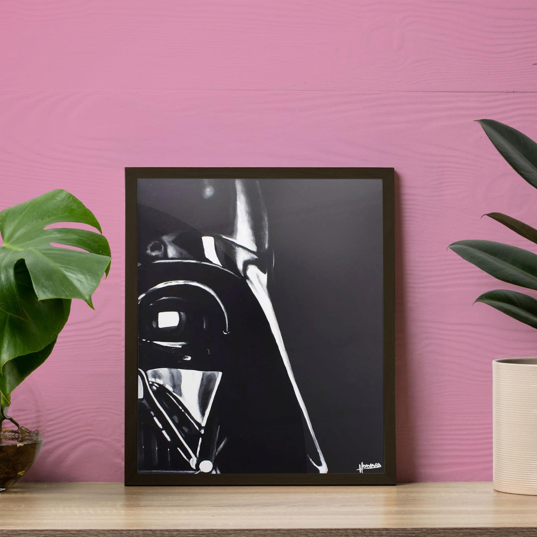 Star Wars Darth Vader 8x10 Art Print by Lee Howard (Nerd Block Exclusive)
