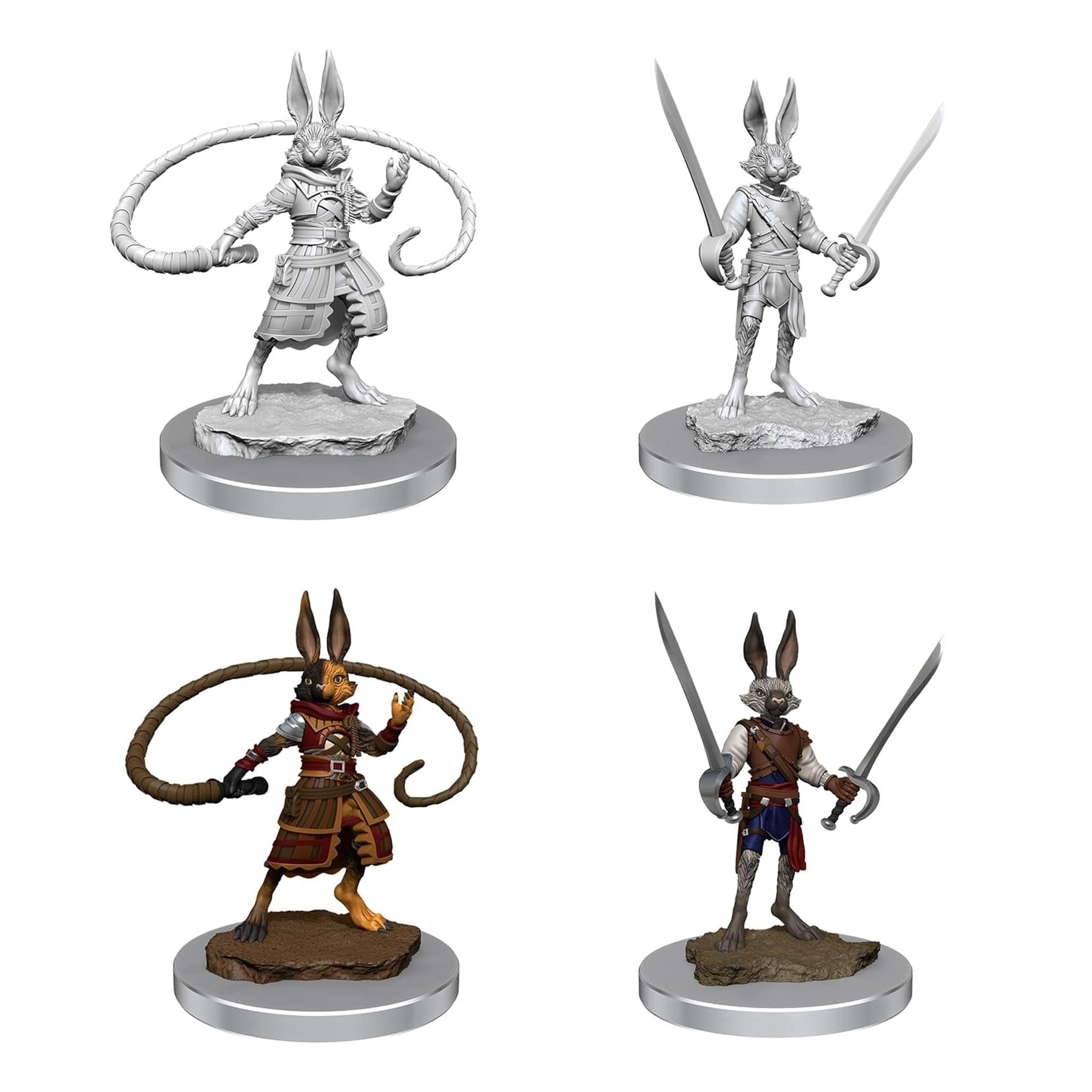 D&D Nolzurs Marvelous Unpainted Miniatures | Harengon Rogues