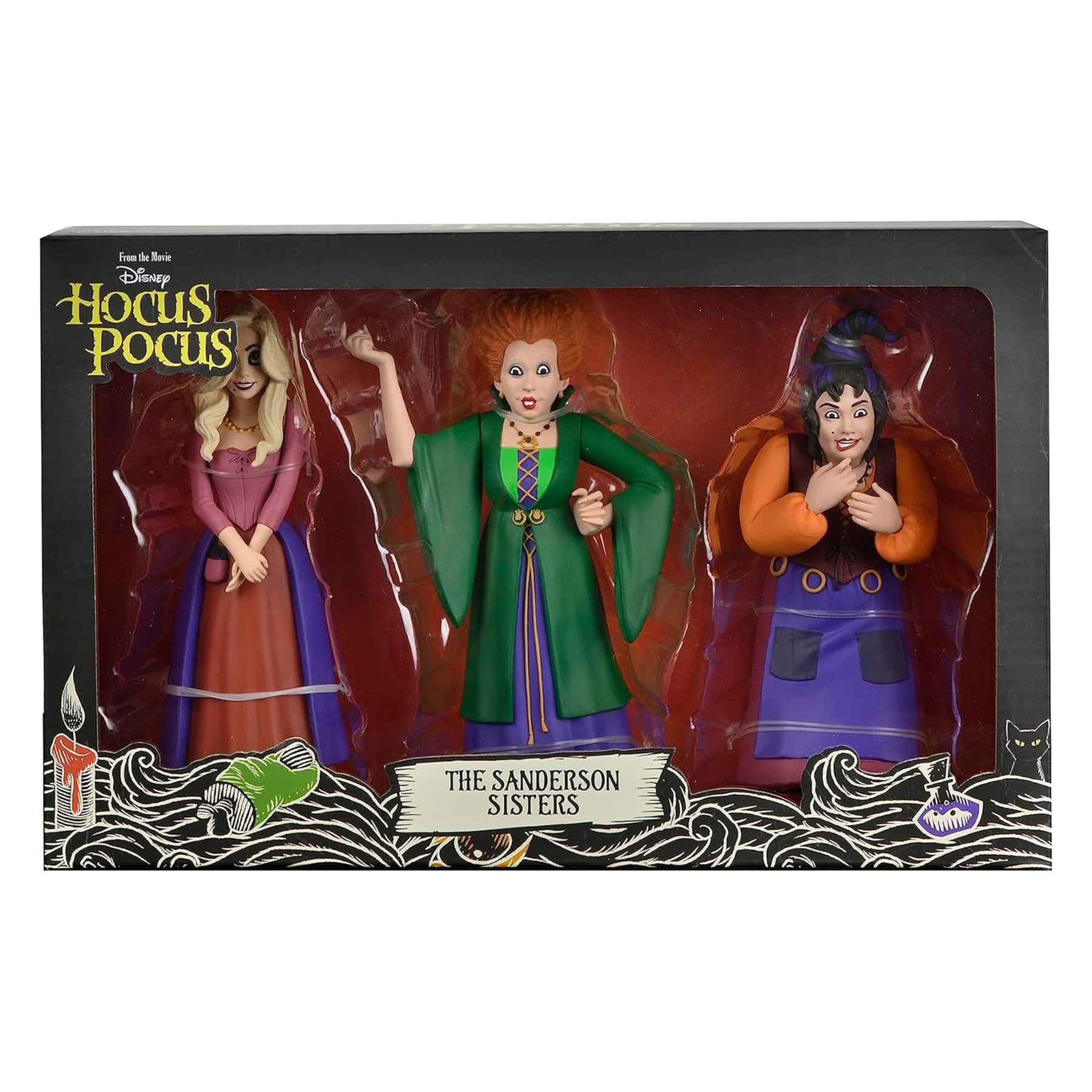 Disney Hocus Pocus  Toony Terrors 6 Inch Scale Action Figure 3-Pack