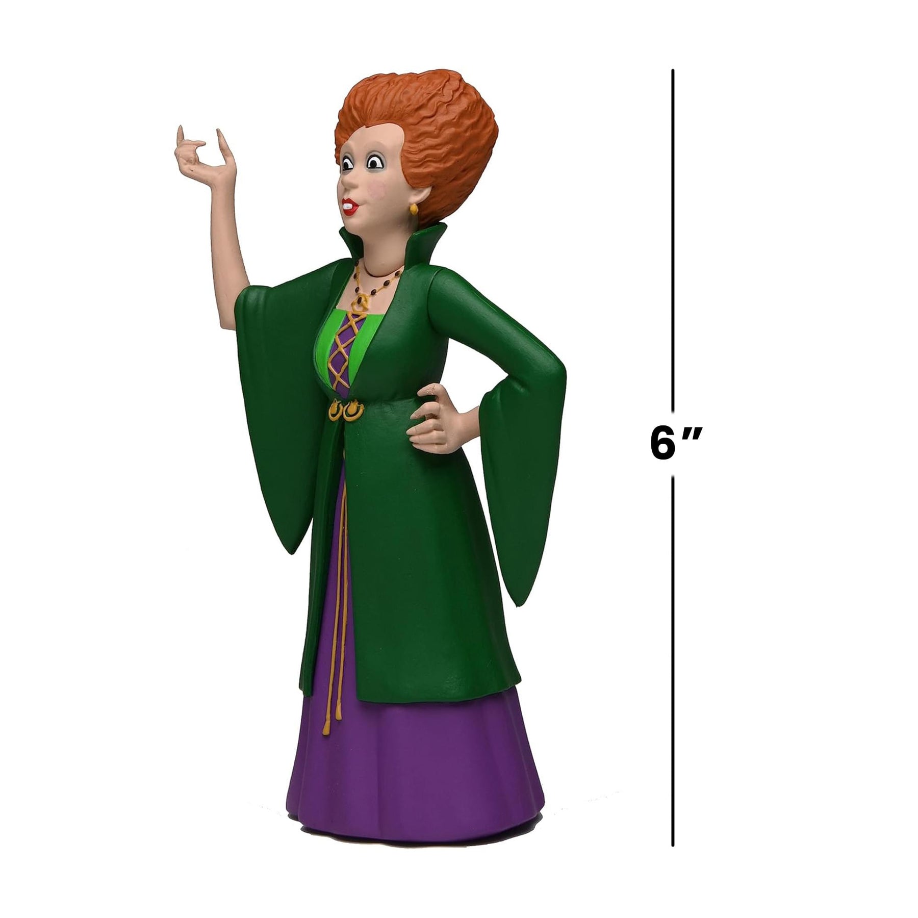 Disney Hocus Pocus Toony Terrors 6 Inch Scale Action Figure | Winifred Sanderson