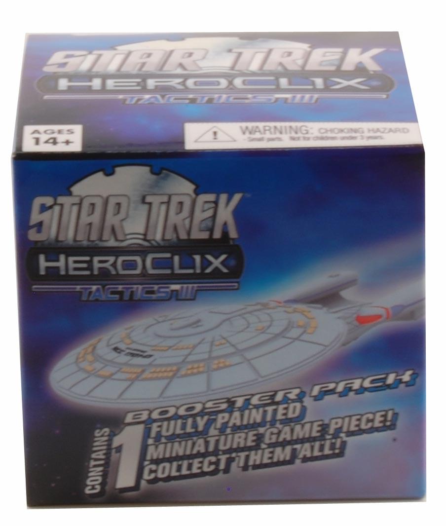 star trek booster box Star Trek Heroclix Tactics Series III Booster Pack