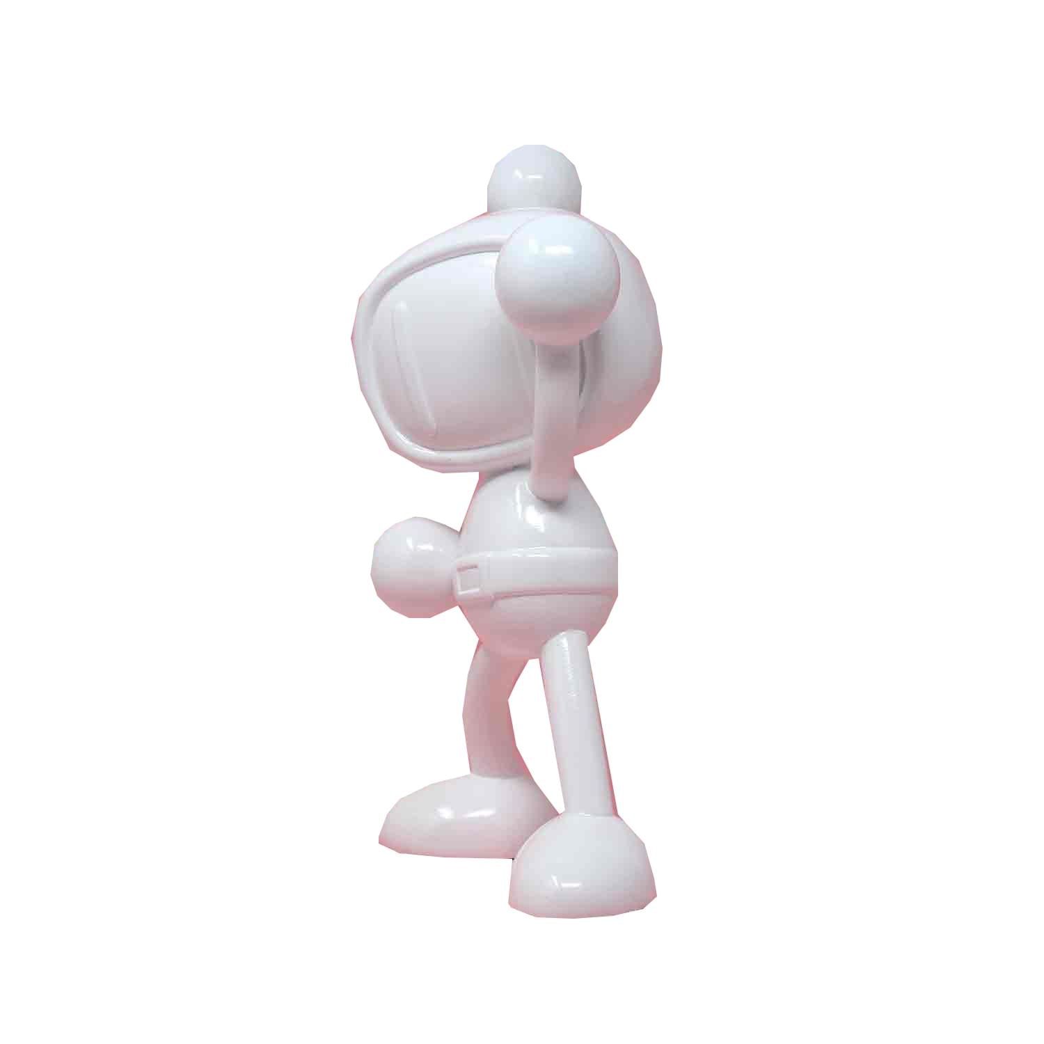 Bomberman 9.8 Inch Resin Statue | White | Free Shipping