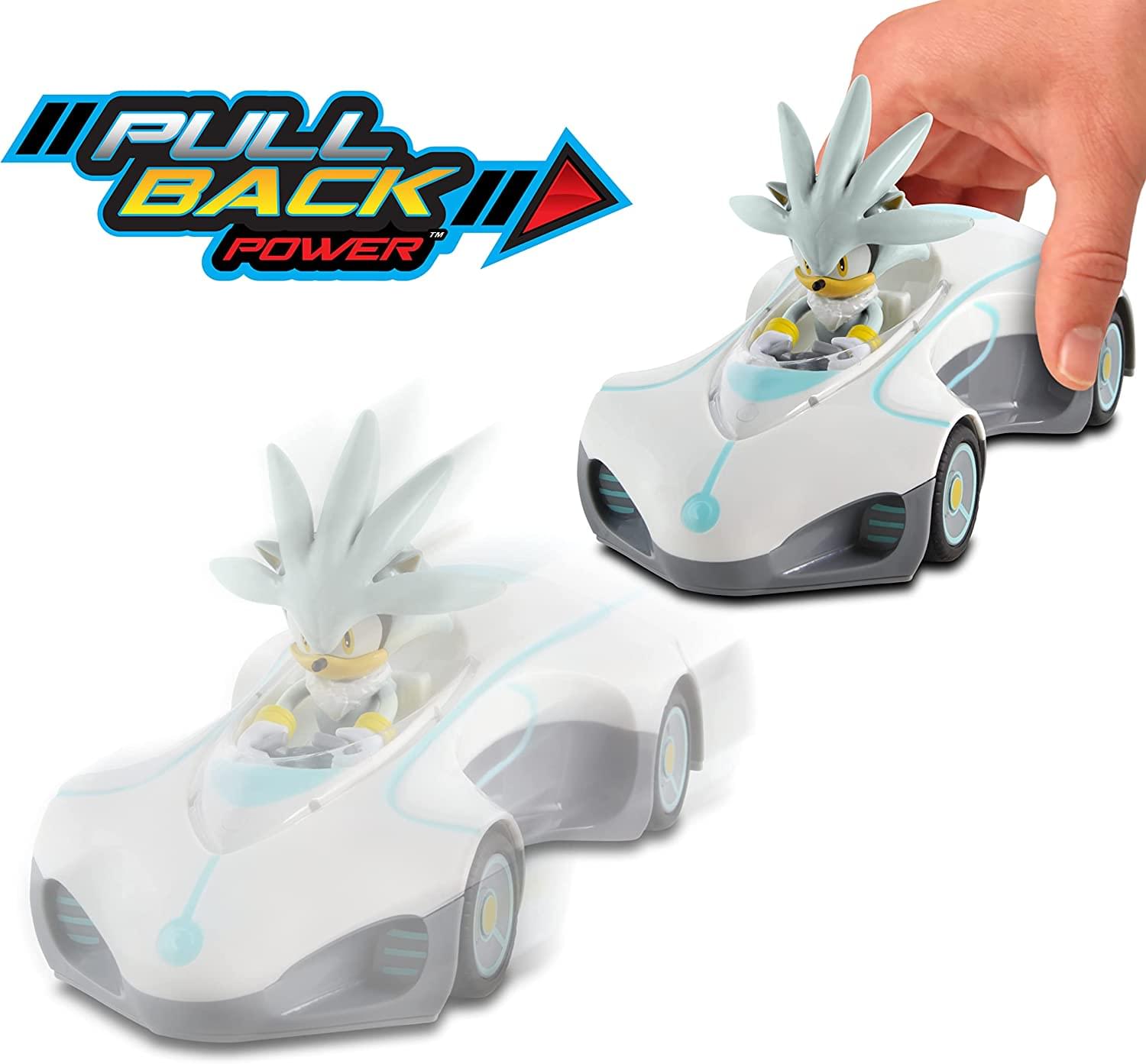 Sonic the Hedgehog Silver Pull Back Racer