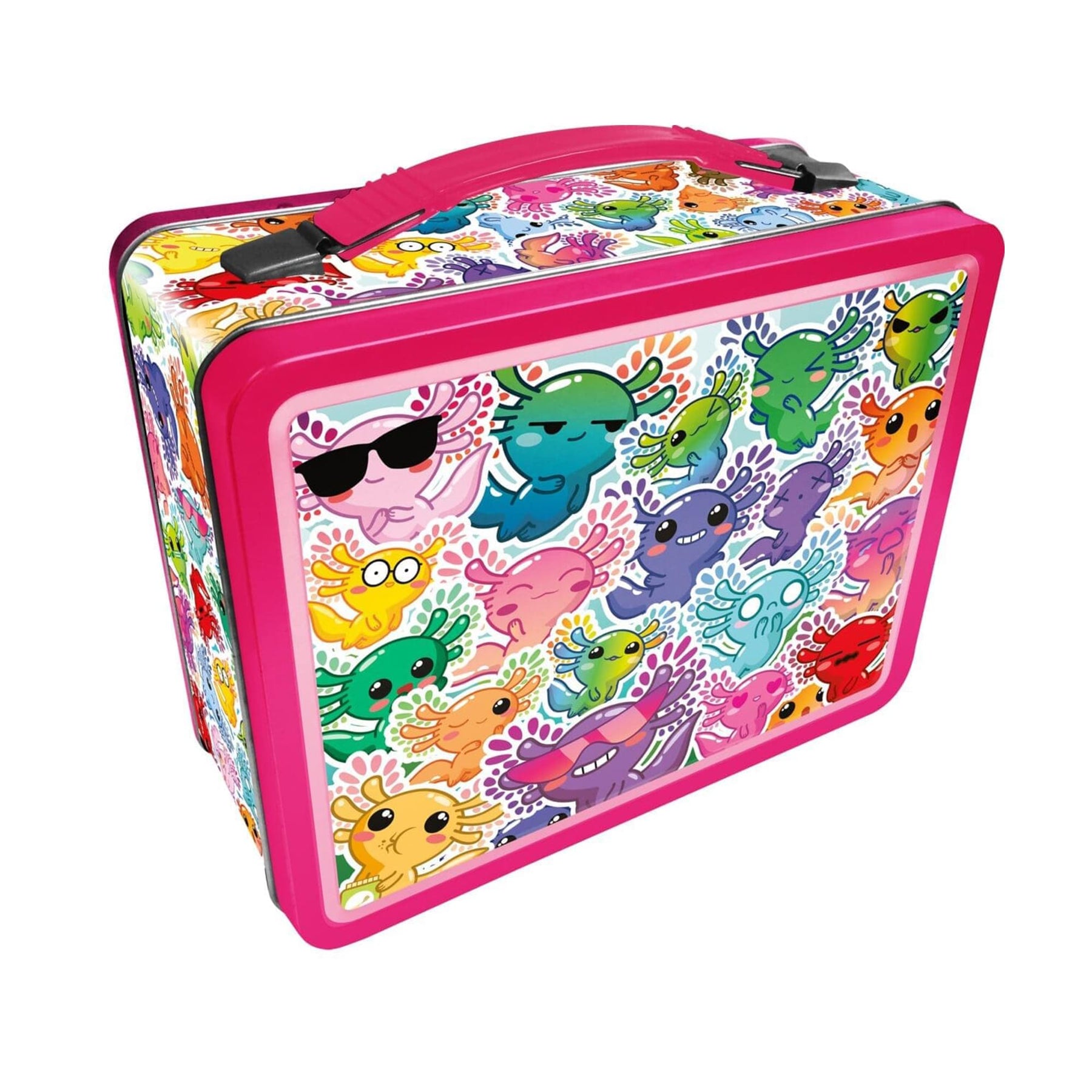 Axolotl Embossed Tin Fun Box