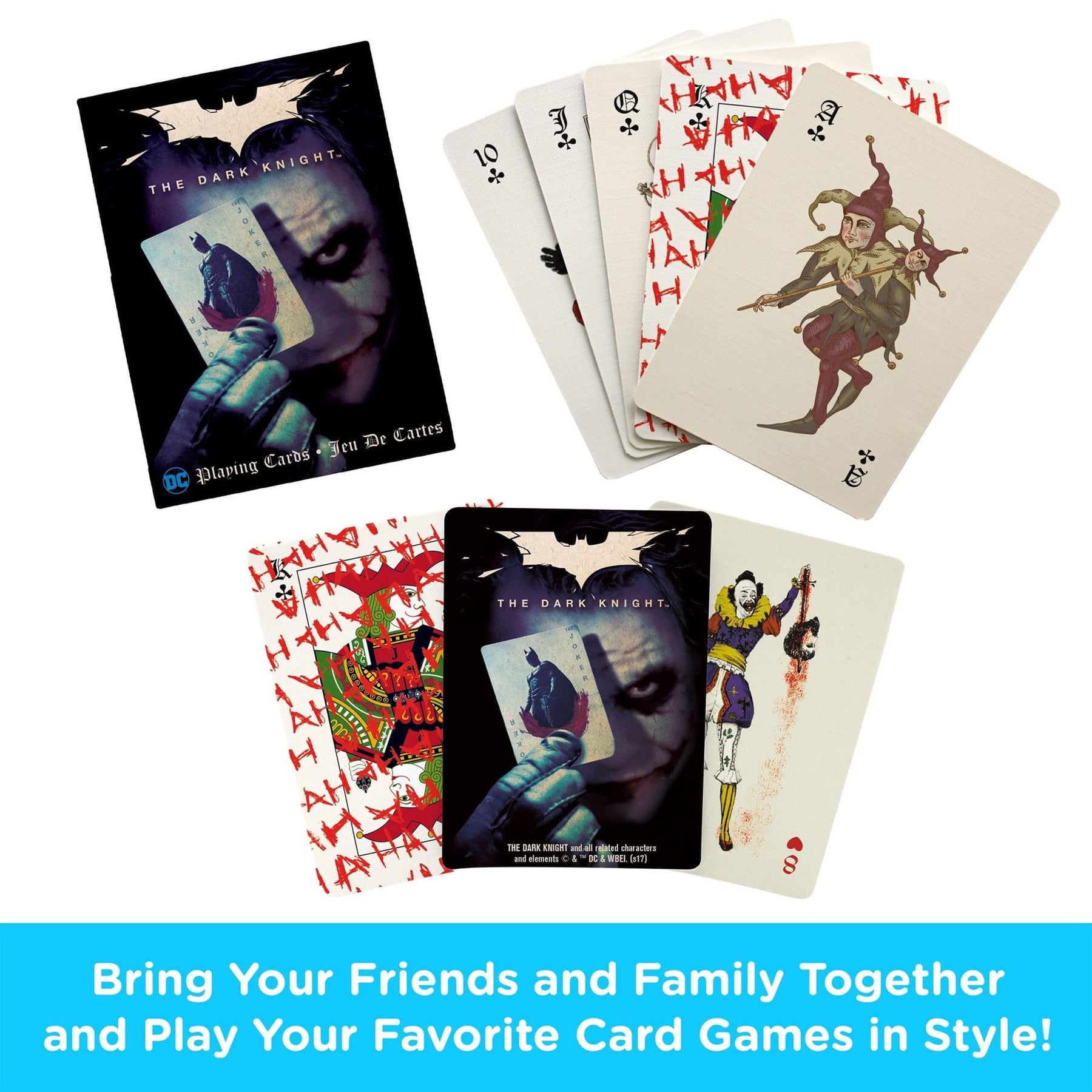DC Comics The Dark Knight The Joker Playing Cards