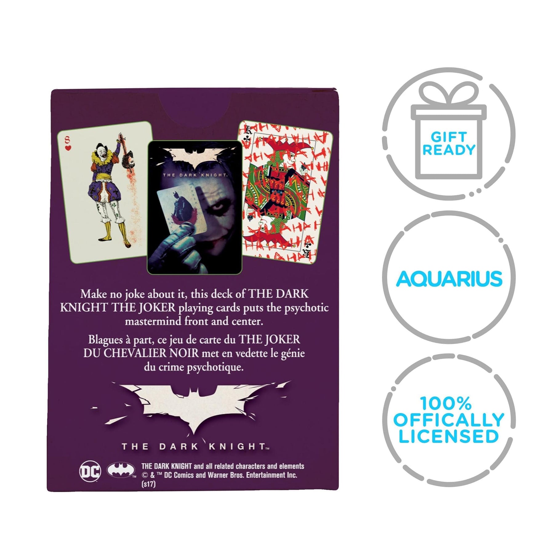 DC Comics The Dark Knight The Joker Playing Cards