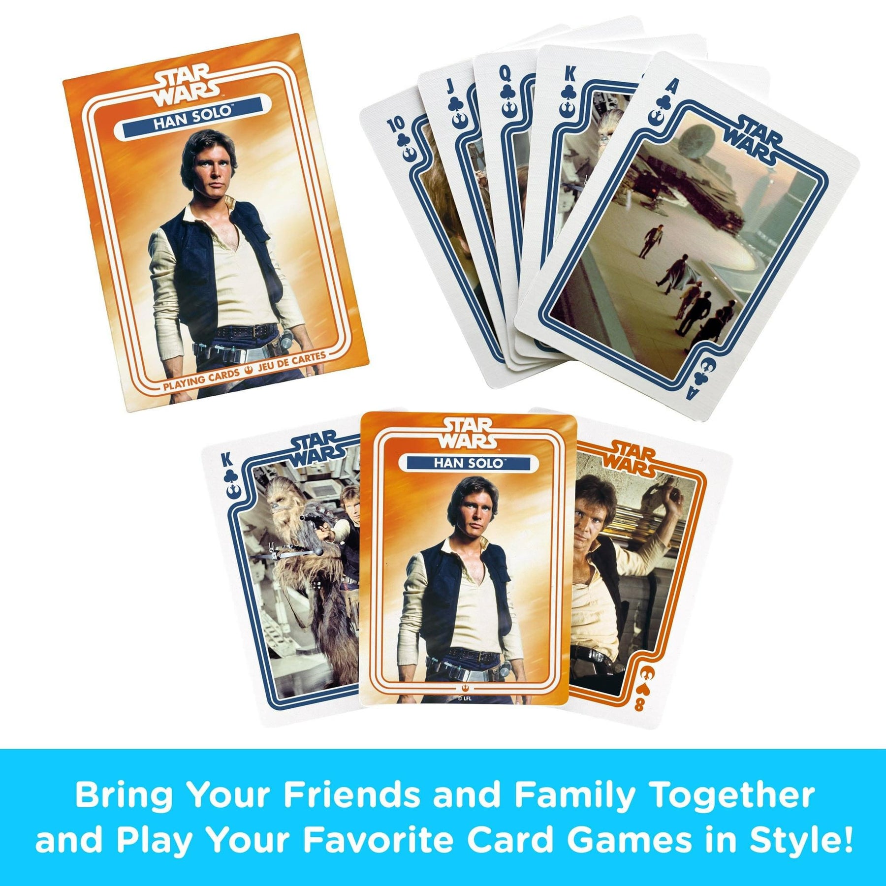 Star Wars Han Solo Playing Cards