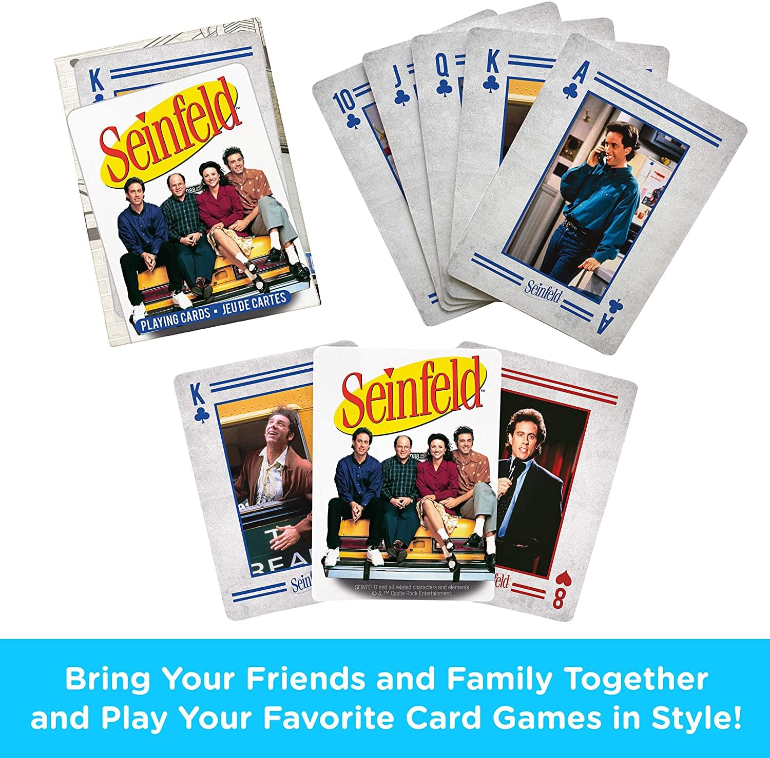 Seinfeld Photos Playing Cards